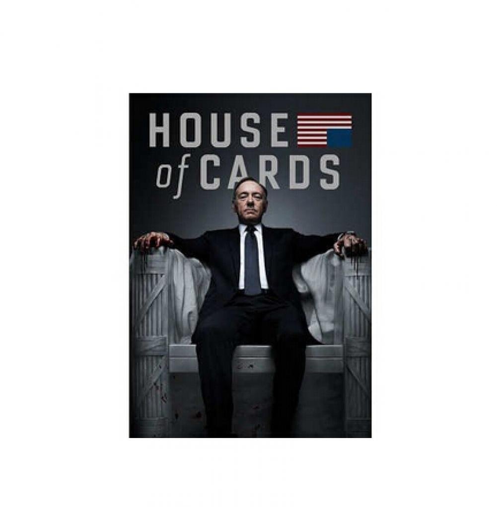 Custom Card House Poster - Stylish 50x76cm Home Decor for Living Room & Bedroom