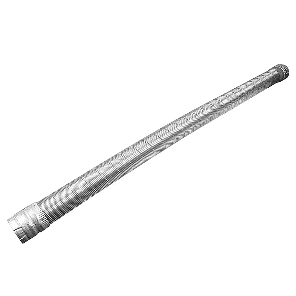 DuraVent 3-Inch Diameter 60-Inch Length Flexible Galvanized Steel Vent Pipe - Model 3PVL-60F - Ideal for Dryer, Water Heater & HVAC Venting Systems