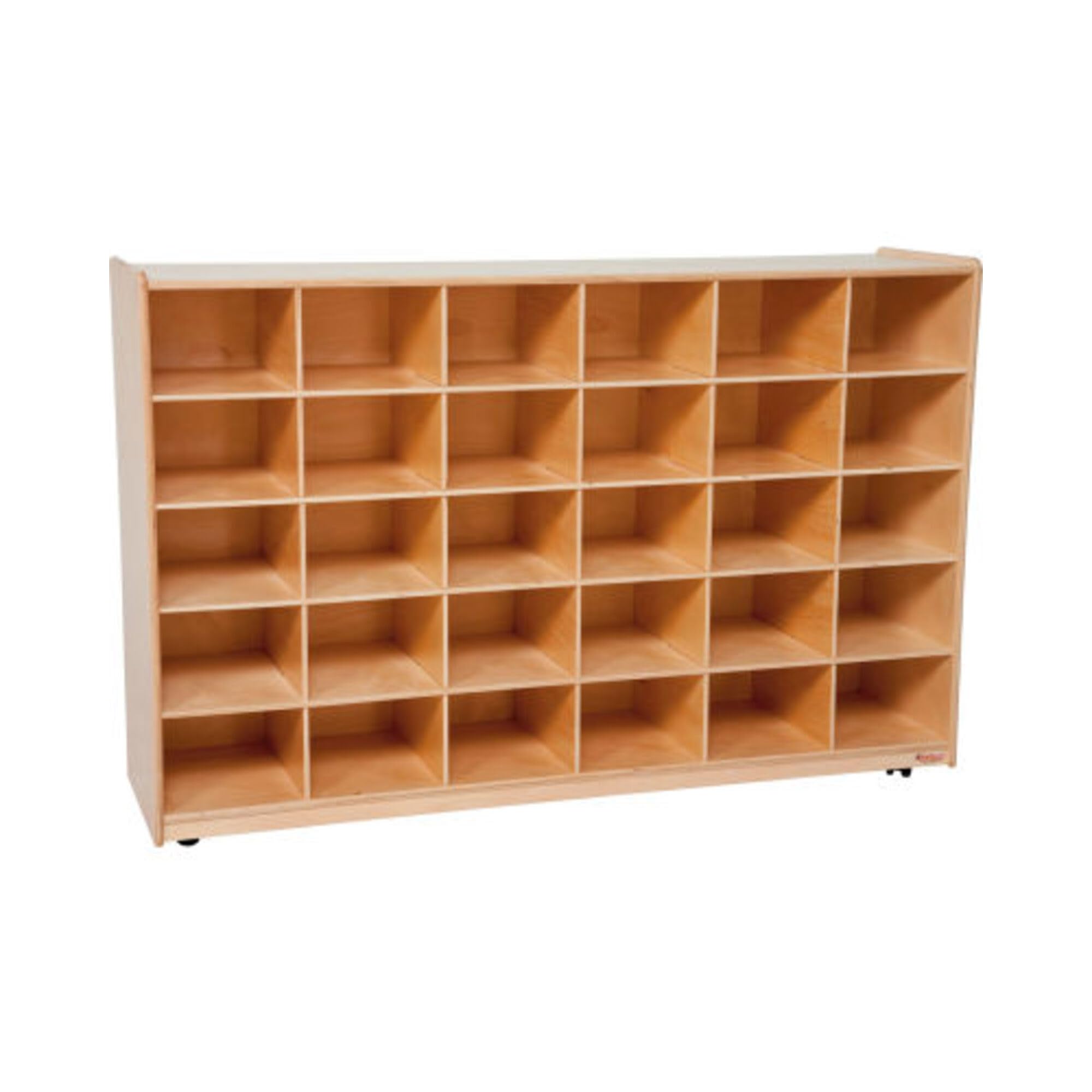 Tip-Me-Not WD16089 25-Tray Storage Organizer - Secure Stackable Shelf Organizer for Kitchen, Bathroom & Office Organization