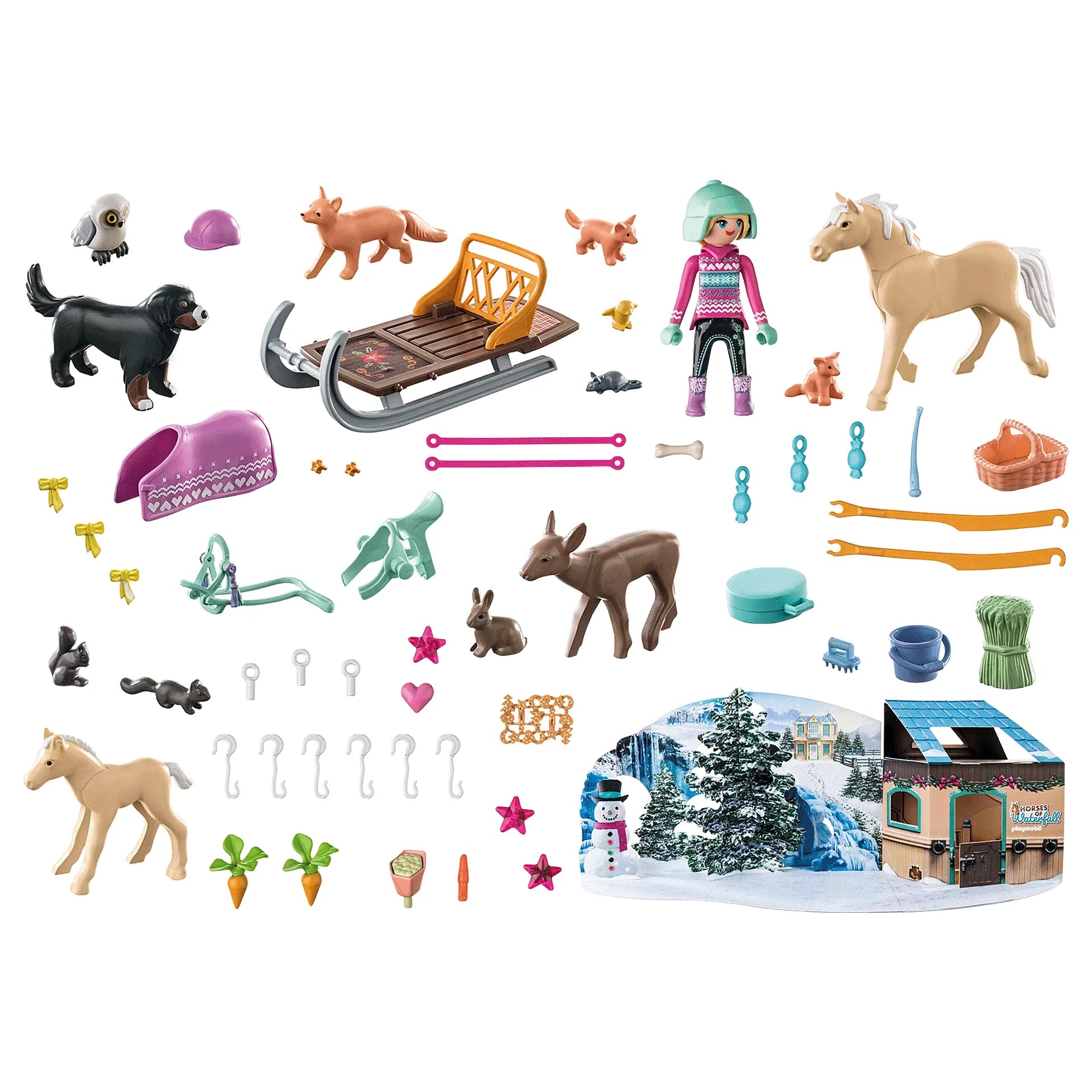 LEGO Advent Calendar: Christmas Sleigh 71345 Building Kit - Countdown to Christmas with 24 Days of Holiday Surprises | Perfect for Kids & Family Holiday Traditions