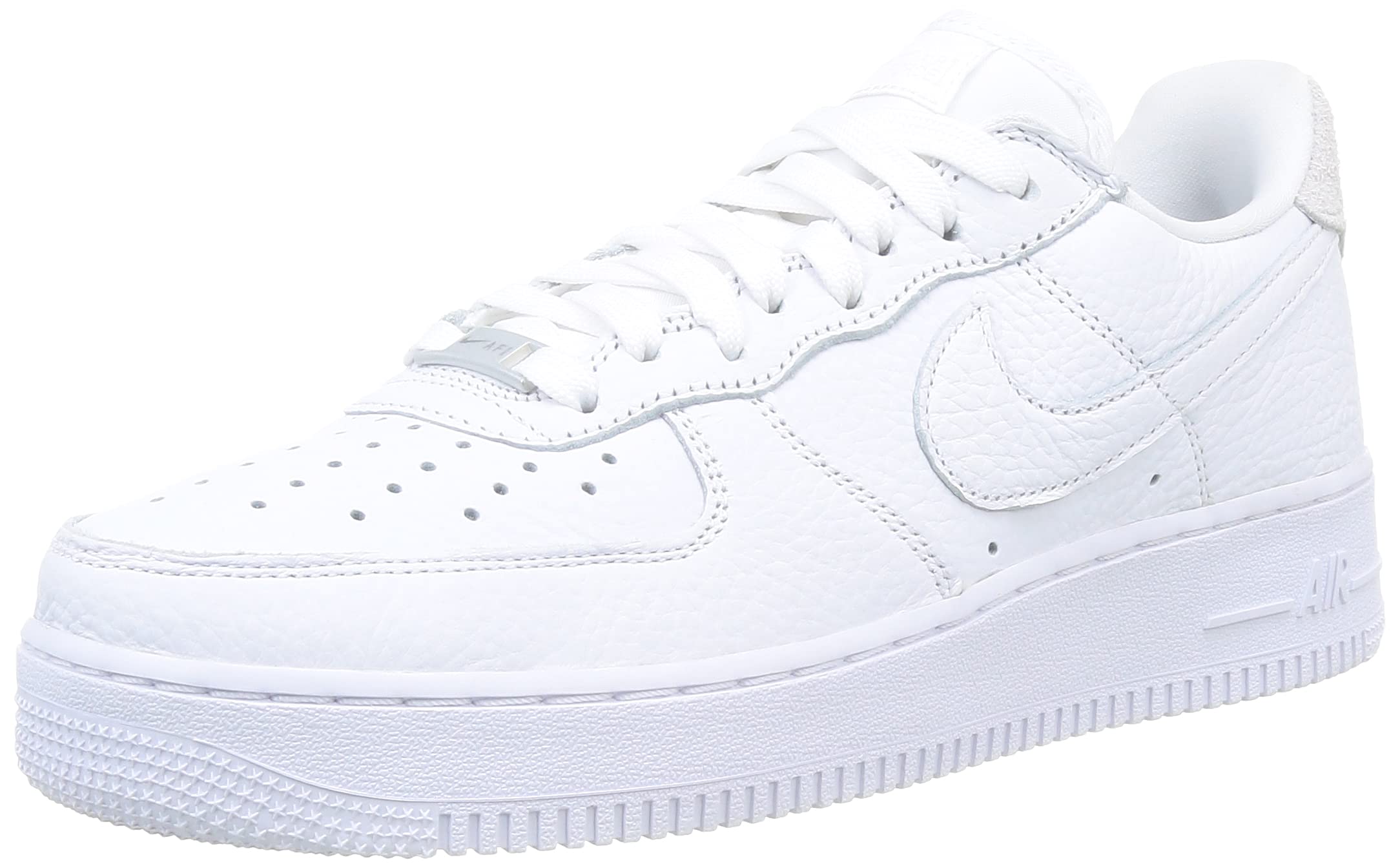 Nike Men's Air Force 1 Low Supreme Mini Box Logo White Sneakers - Streetwear Fashion & Casual Wear for Everyday Style