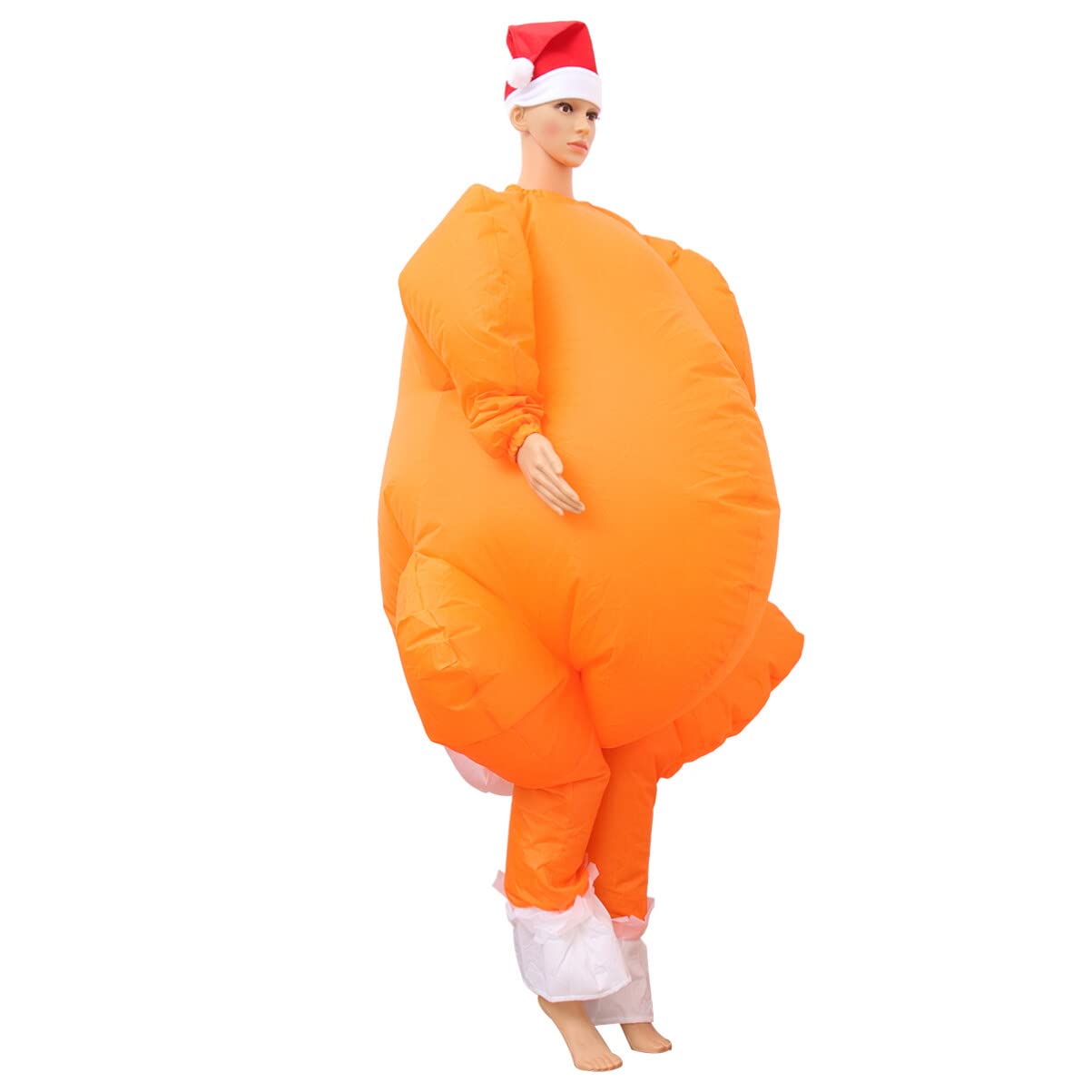 Inflatable Turkey Costume - Blow Up Turkey Suit for Adults, Thanksgiving & Christmas Cosplay, Halloween Dress Up, Party Costume Accessories | Fun Holiday Outfit for Festive Gatherings & Themed Events