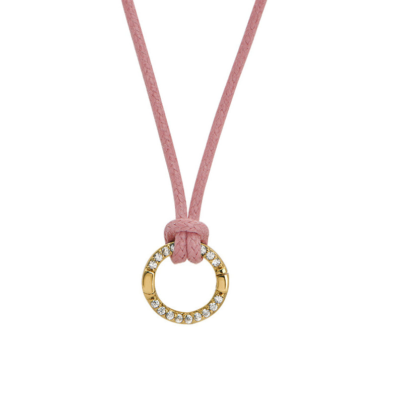 Goldbug Collection Charm Clasp Waxed Cord Necklace - Adjustable Layered Necklace for Women, Trendy Boho Jewelry Gift - Perfect for Everyday Wear, Parties & Special Occasions