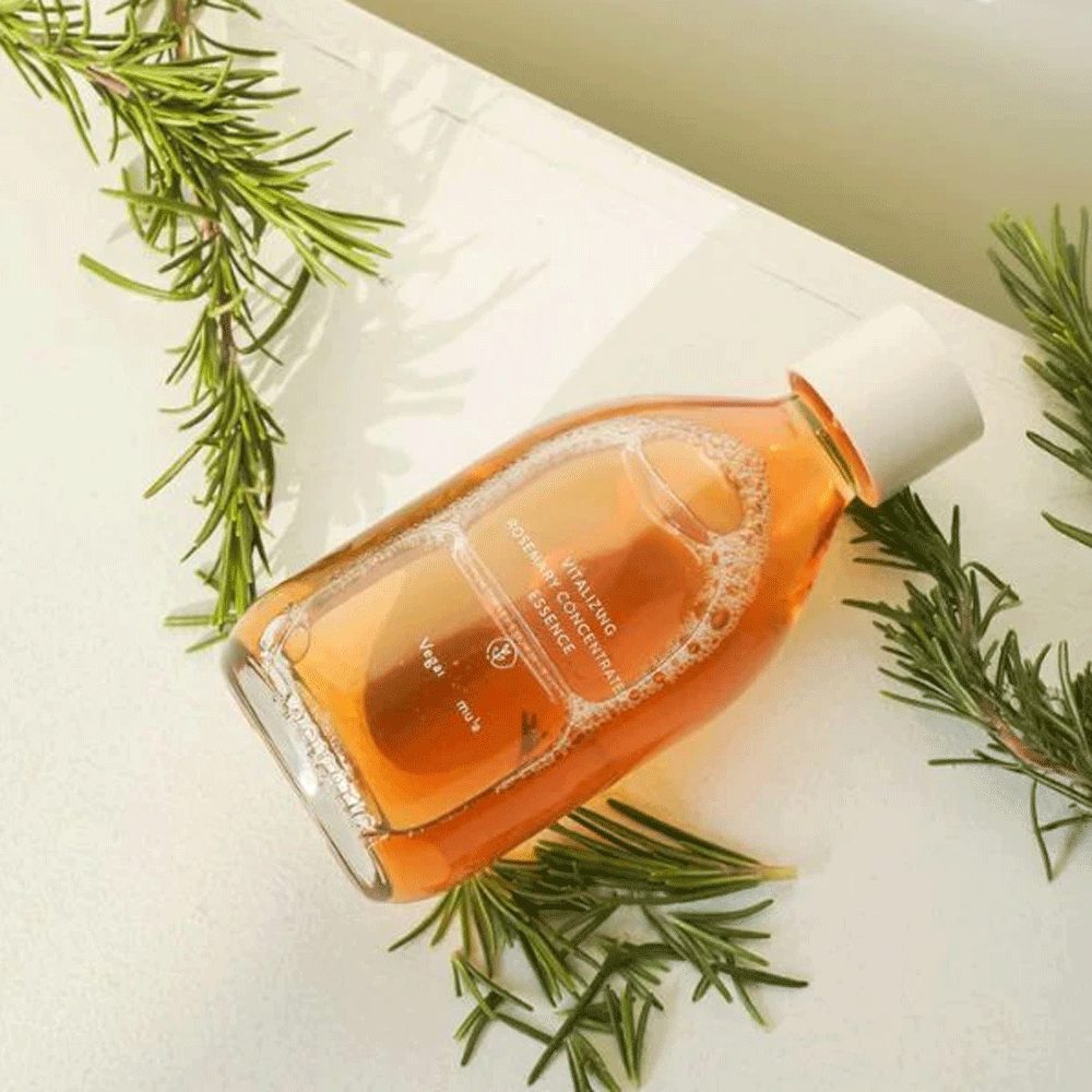 AROMATICA Vitalizing Rosemary Concentrated Essence 100ml - Hydrating Facial Serum for Dry Skin, Anti-Aging & Skin Brightening | Perfect for Daily Skincare Routine & Night Care