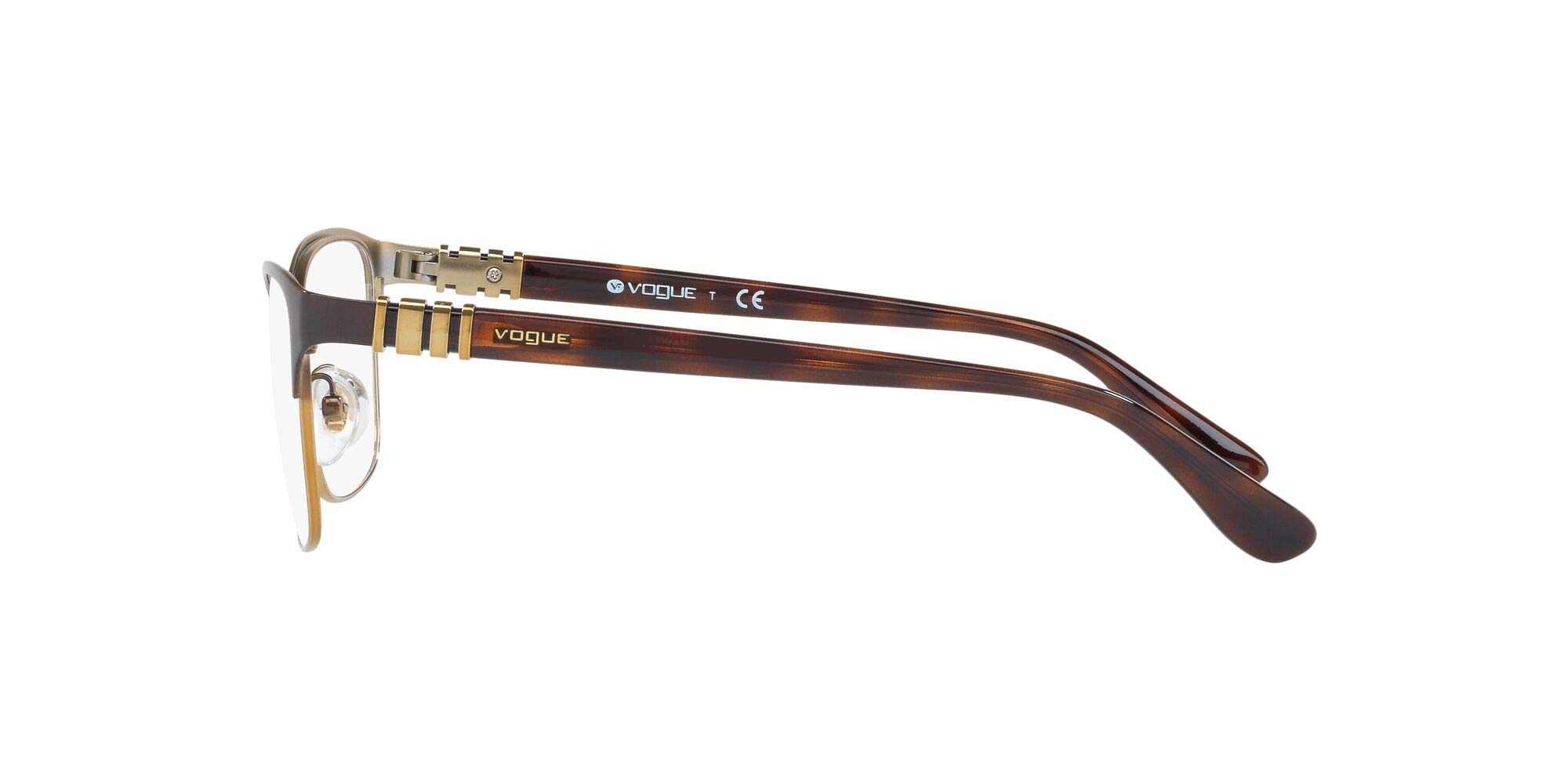 Vogue Eyewear Vo4050 Women's Rectangular Prescription Eyeglass Frames - Stylish & Lightweight for Work, Reading & Everyday Wear