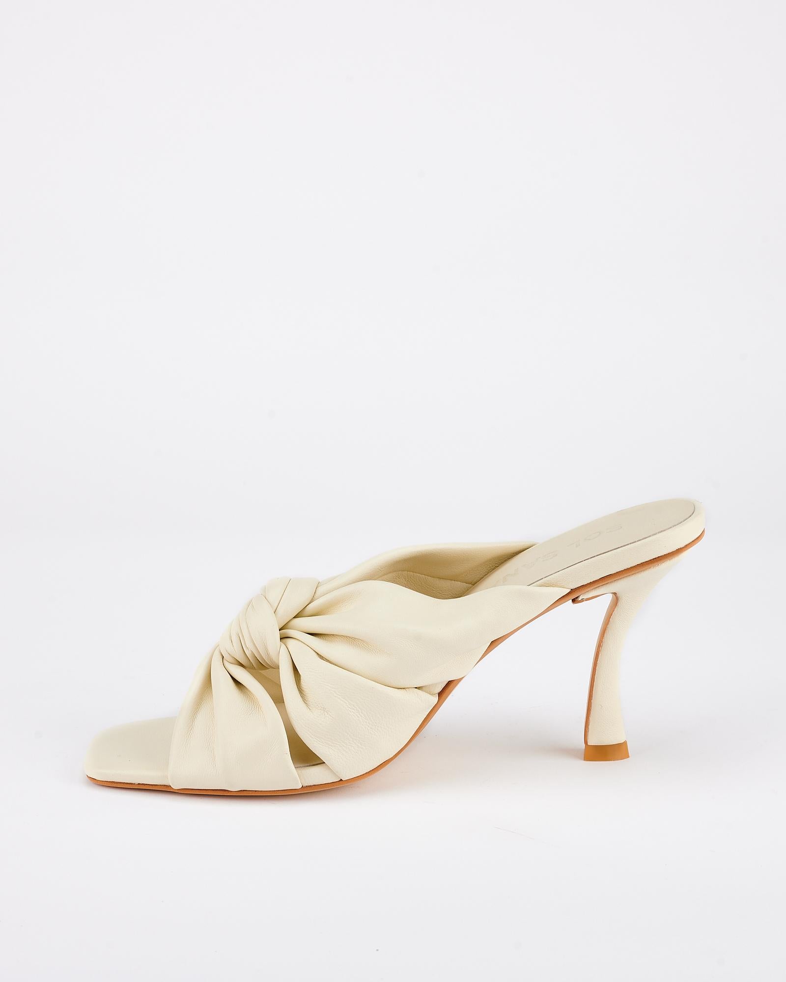 Loro Women's Off-White Chunky Heel Sandals - Comfortable Summer Wedges for Beach, Party & Casual Outfits