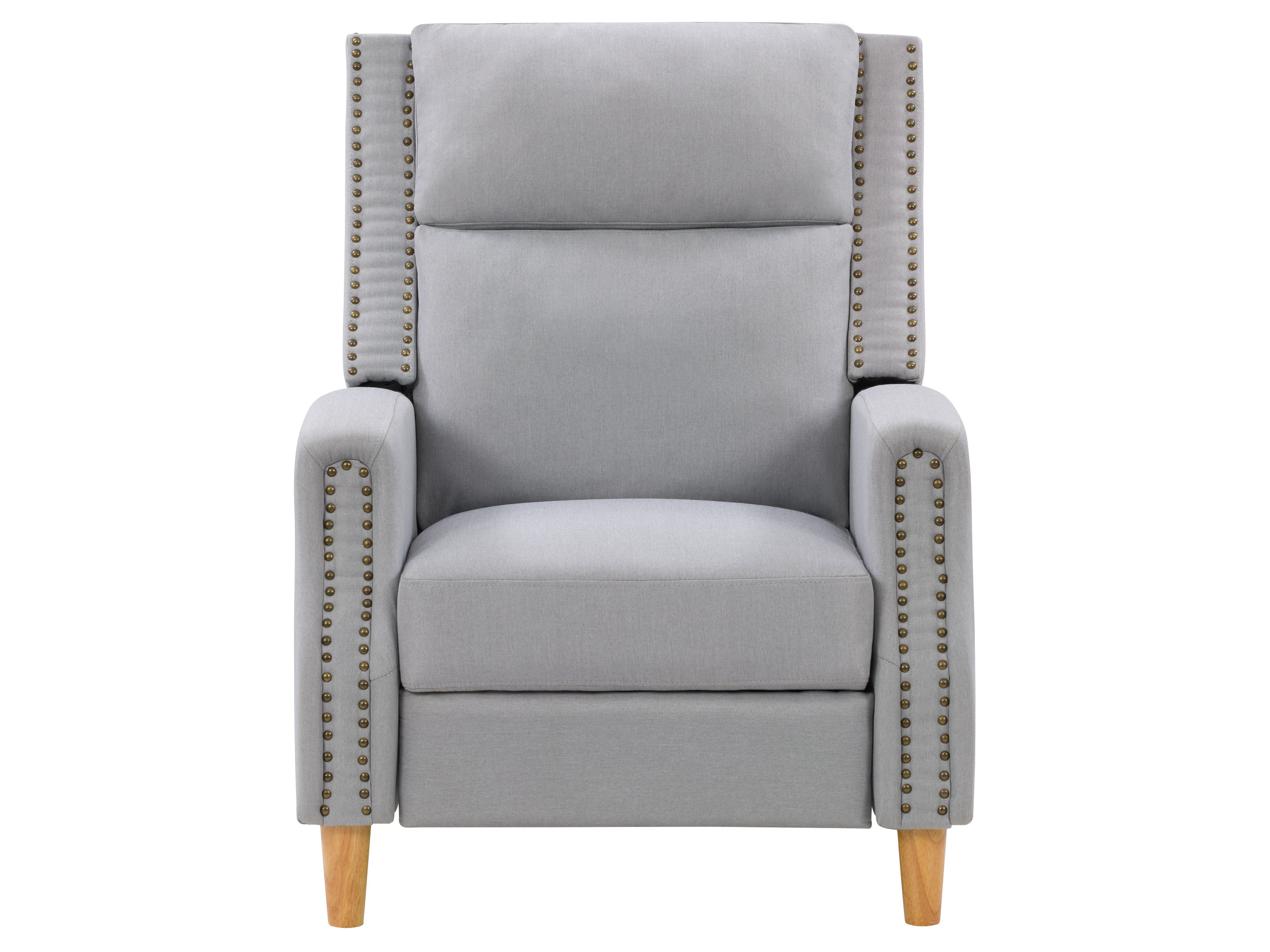 Comfortable Reclining Accent Chair for Living Room - Modern PU Leather Lounge Chair with Adjustable Backrest & Footrest - Perfect for Reading, Relaxing, and Watching TV