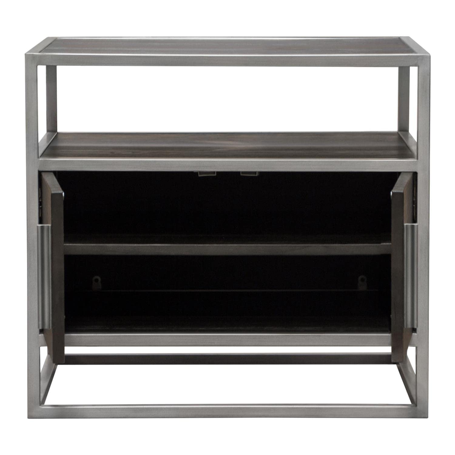 Dark Brown 26-inch Diamond Sofa End Table - Perfect for Living Room, Bedroom, or Office Side Table