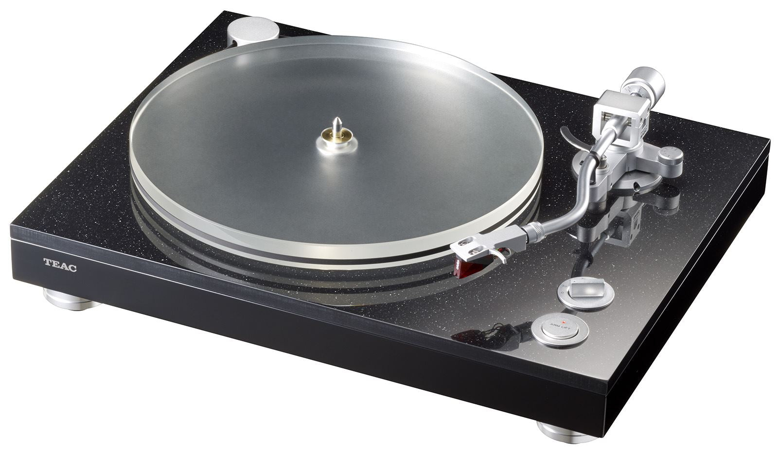Teac TN-5BB Belt Drive Analog Turntable with XLR Balanced Output - Premium Vinyl Record Player for Audiophiles & Home DJ Setup
