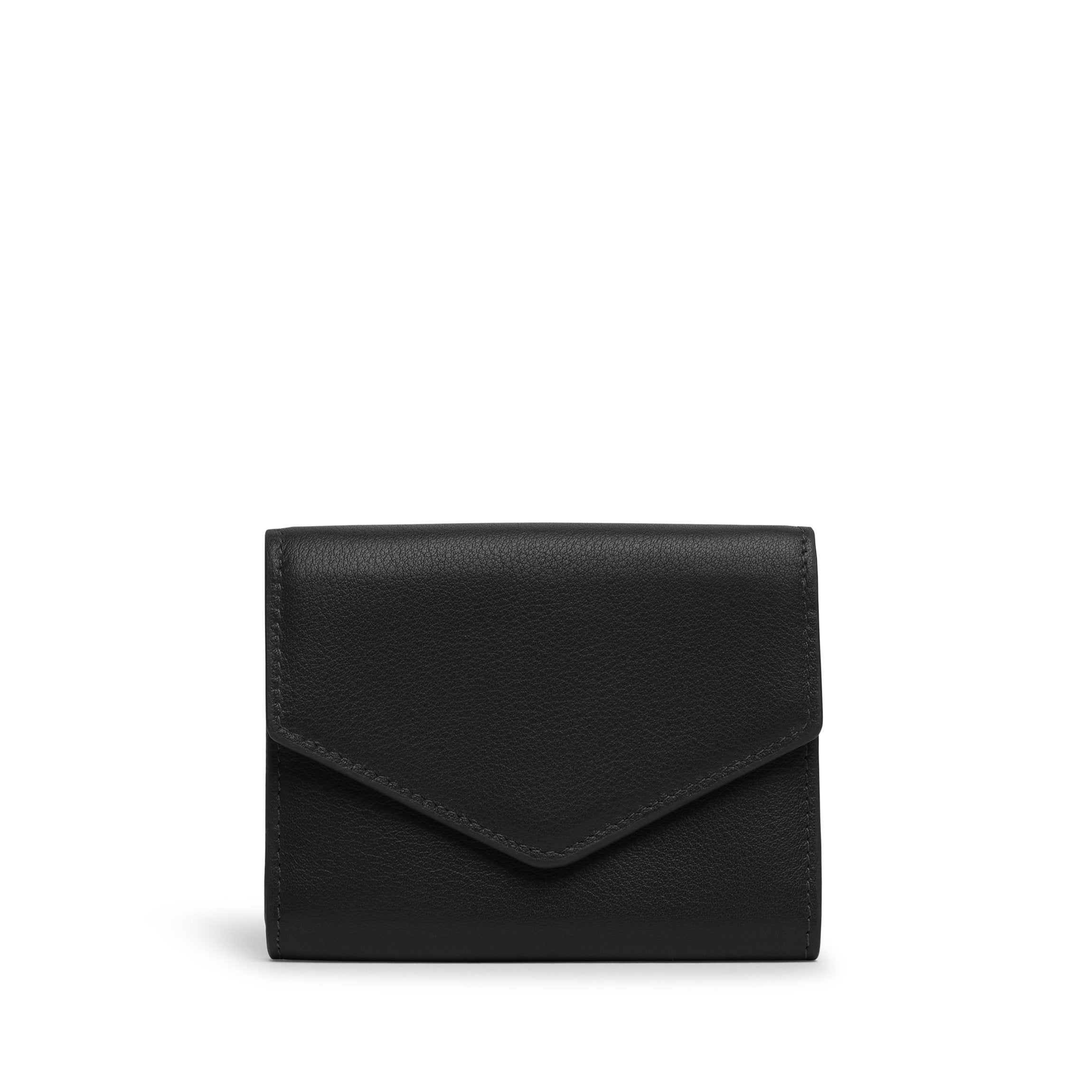 Haven Compact Wallet for Men & Women - Slim RFID Blocking Minimalist Wallet with Black Onyx Finish | Perfect for Travel, Everyday Carry & Gift Giving