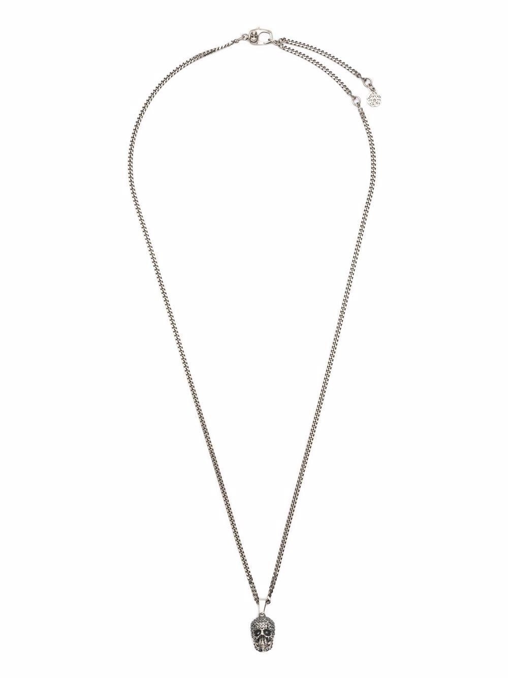 Alexander McQueen Bijoux Silver Jewelry - Elegant Necklace for Women, Perfect for Parties, Weddings & Special Occasions