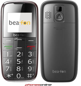 Beafon 200 Big Button Senior Phone - SIM Free Unlocked GSM Cell Phone for Elderly - Easy to Use with Large Buttons & Loud Sound - Perfect for Home, Travel, and Emergency Use