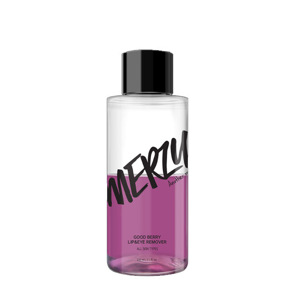 MERZY Good Berry Lip & Eye Makeup Remover - Gentle & Effective for Sensitive Skin | Perfect for Daily Makeup Removal & Travel Skincare Routine