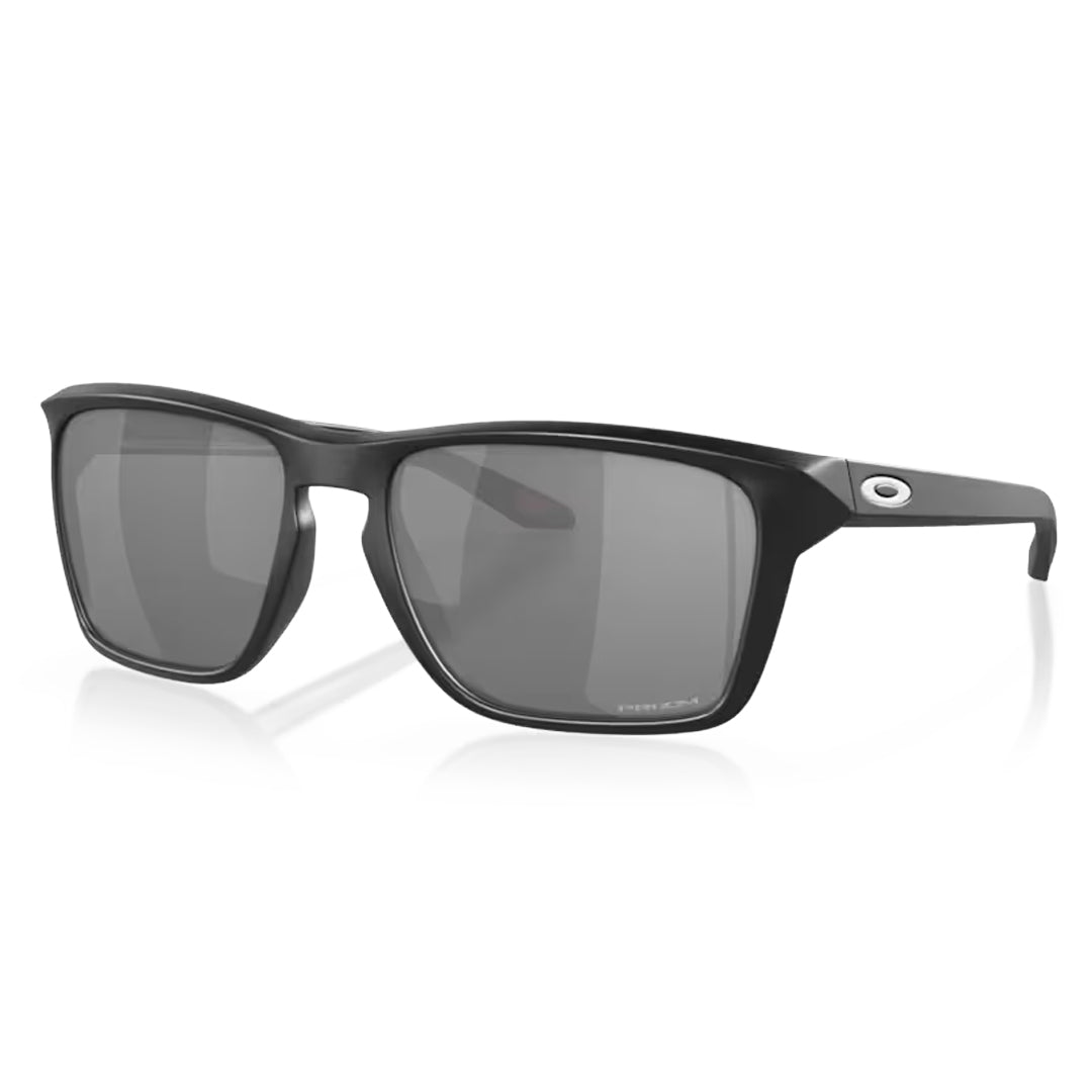 Oakley Sylas Sunglasses - Matte Black Frame with Prizm Black Polarized Lenses for UV Protection | Stylish Men's & Women's Shades for Driving, Running & Outdoor Activities