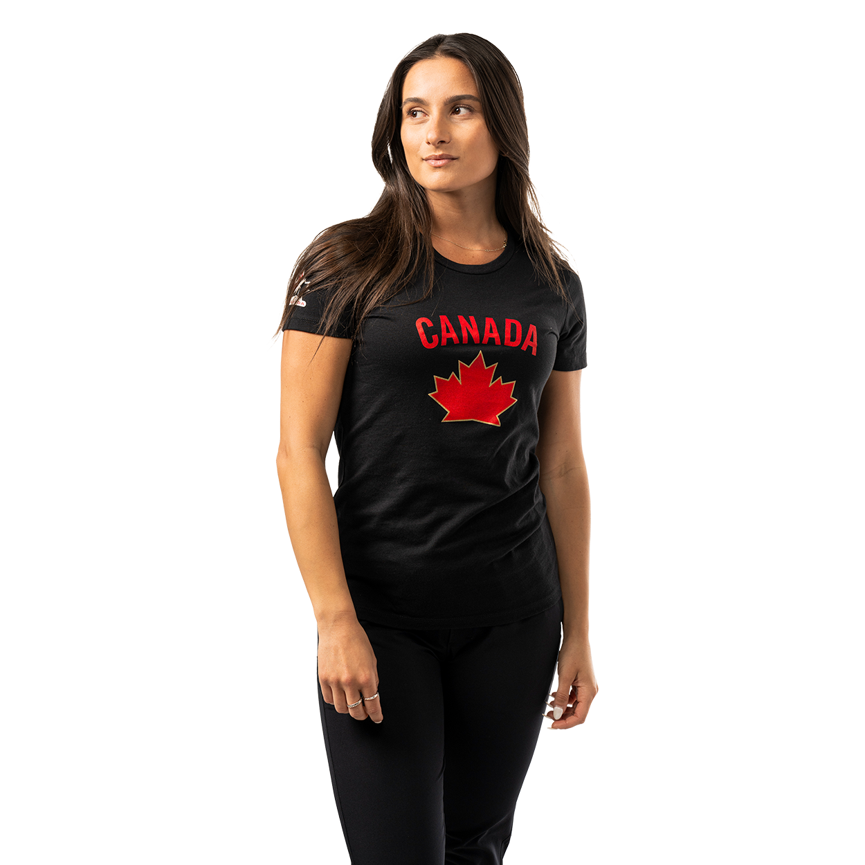 Bauer Hockey Canada Women's Graphic Tee - Stylish Hockey Fan Apparel for Women - Perfect for Games, Practice & Casual Wear