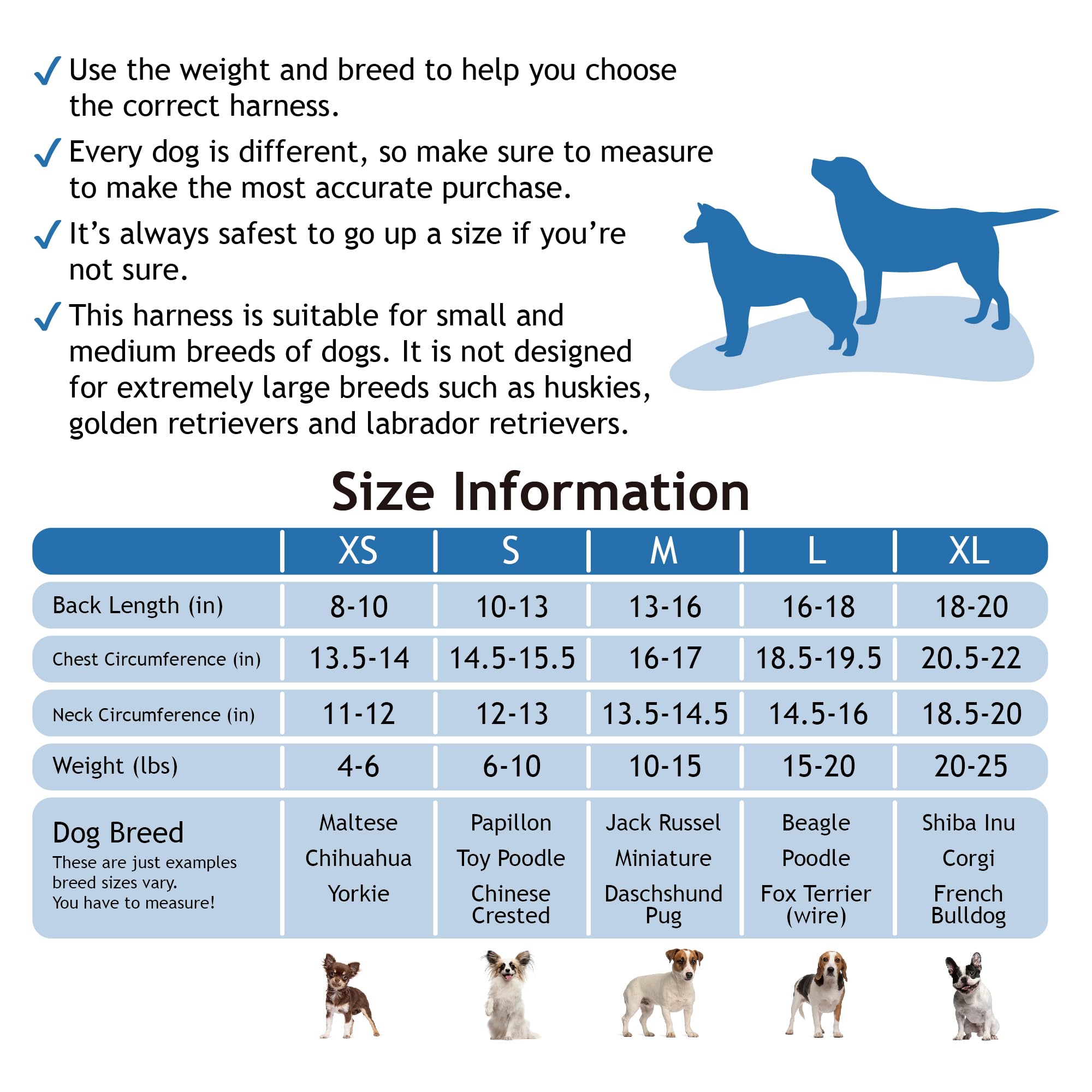 DOCO No-Pull Dog Harness for Small Dogs Under 30 lbs - Lightweight Reflective Vest, Heavy Duty No-Choke Design - Orange X-Small | Perfect for Walking, Running, Hiking & Outdoor Adventures