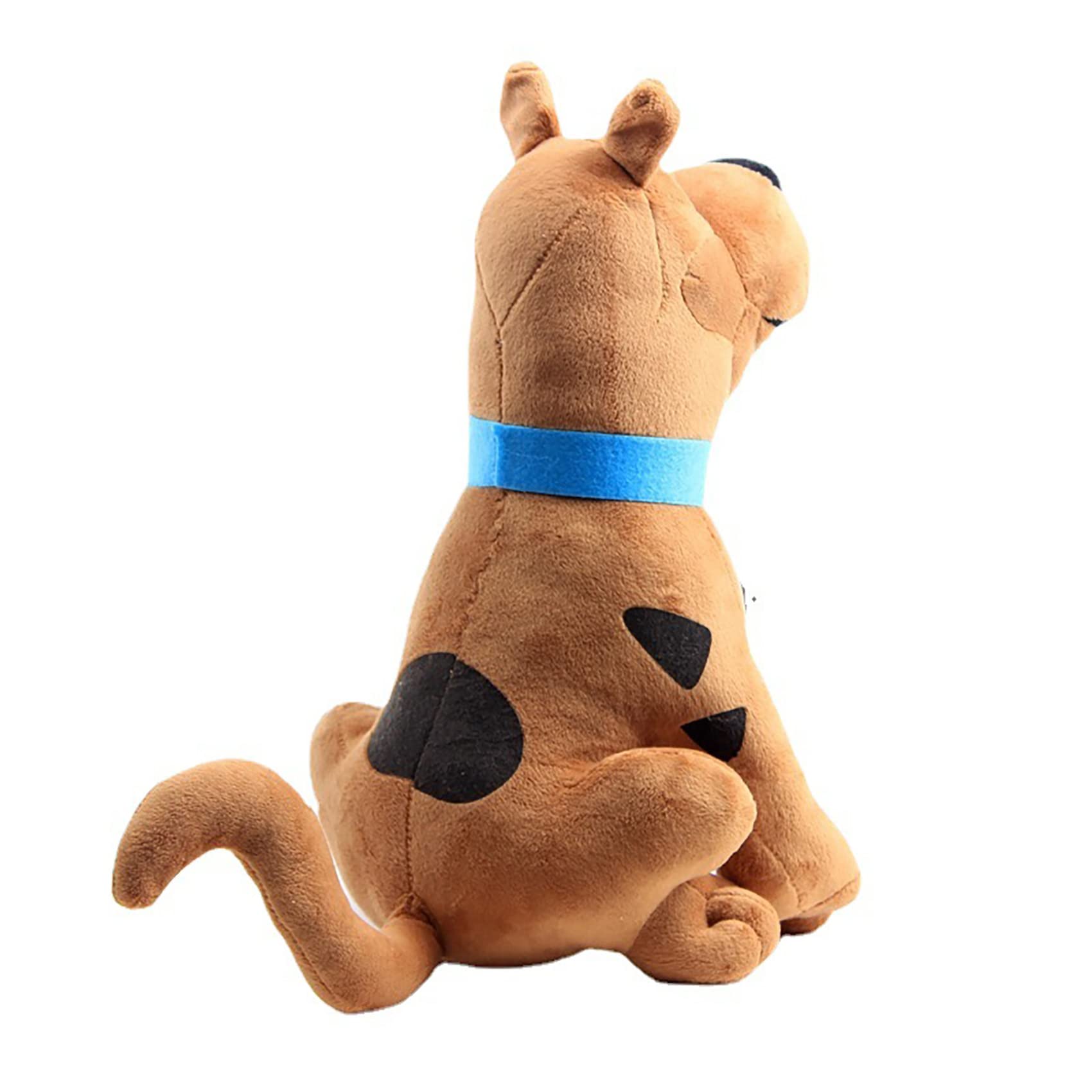 ZJYJING Soft Brown Plush Dog Toy - Cute Cartoon Stuffed Animal Pillow for Kids & Adults (13.7 Inch) - Perfect for Birthday Gifts, Home Decor, and Cuddling