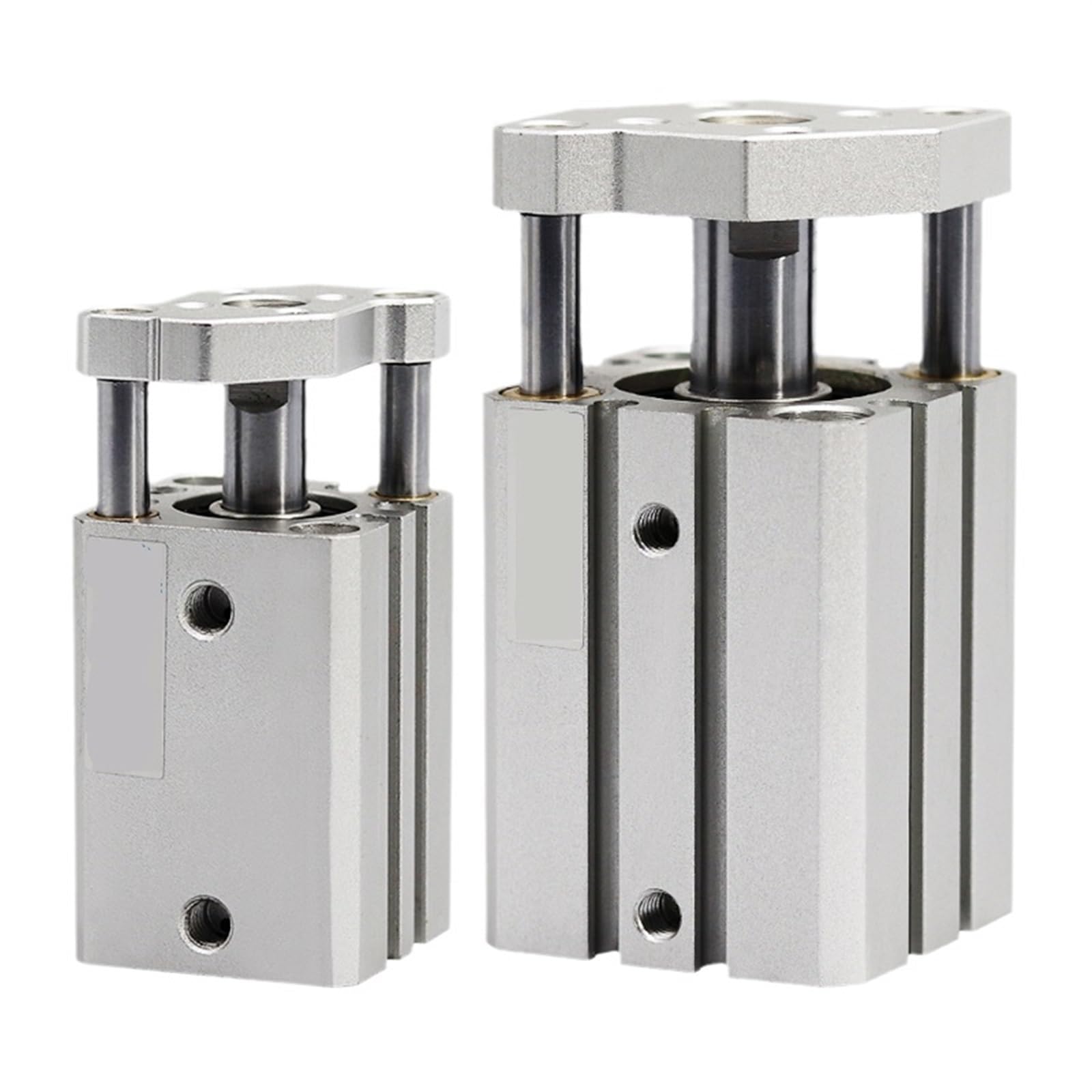 SMC CQMB Series Compact Double Acting Guide Rod Cylinder with Magnet - CQMB12-5, CQMB16-10, CQMB20-10 (10mm Stroke, 20mm Size) - Ideal for Automation, Robotics & Industrial Machinery