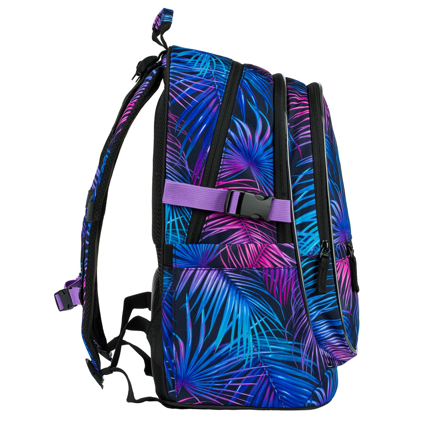 Baagl Ergonomic School Backpack for Boys - Lightweight Kids Backpack with Chest Strap & Reflective Safety Elements - Perfect for School, Travel & Outdoor Adventures