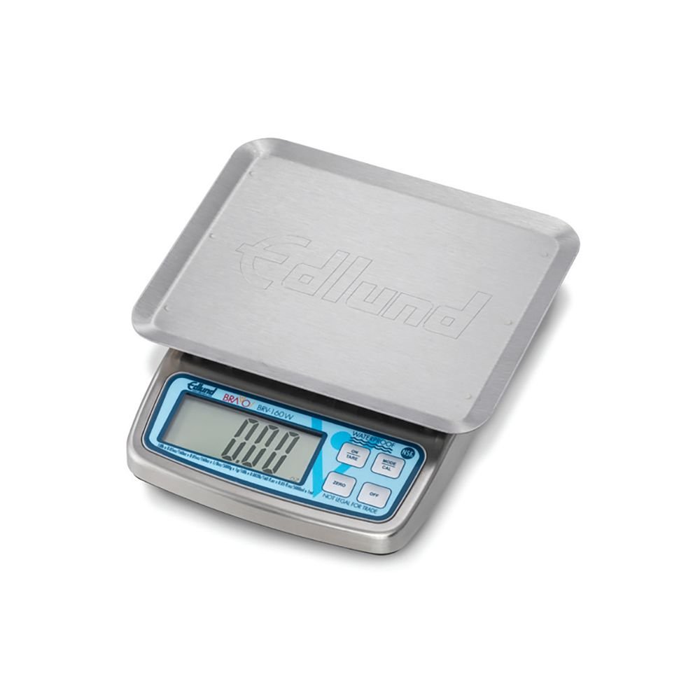 BRV-160W 115V Submersible Scale - Waterproof Digital Scale for Kitchen, Bathroom & Pool Use - Precise Weight Measurement for Cooking, Baking & Underwater Weighing