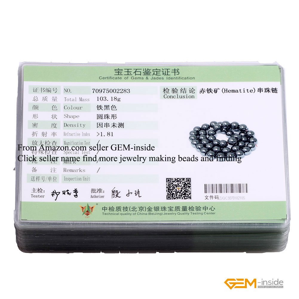 GEM-Inside Black Hematite Non-Magnetic Gemstone Loose Beads 3X10mm Roundelle - Energy Stone Power Beads for Jewelry Making (15 Inch Strand) - Perfect for Bracelets, Necklaces & DIY Craft Projects