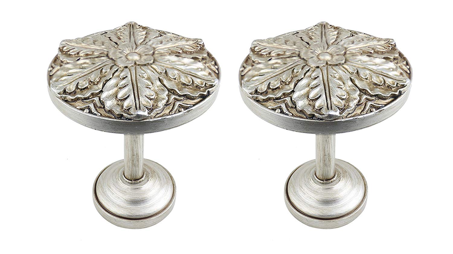 Filoni Drapery Medallion Holdback - Elegant Curtain Tieback Hook for Window Treatments - Perfect for Living Room, Bedroom & Home Decor