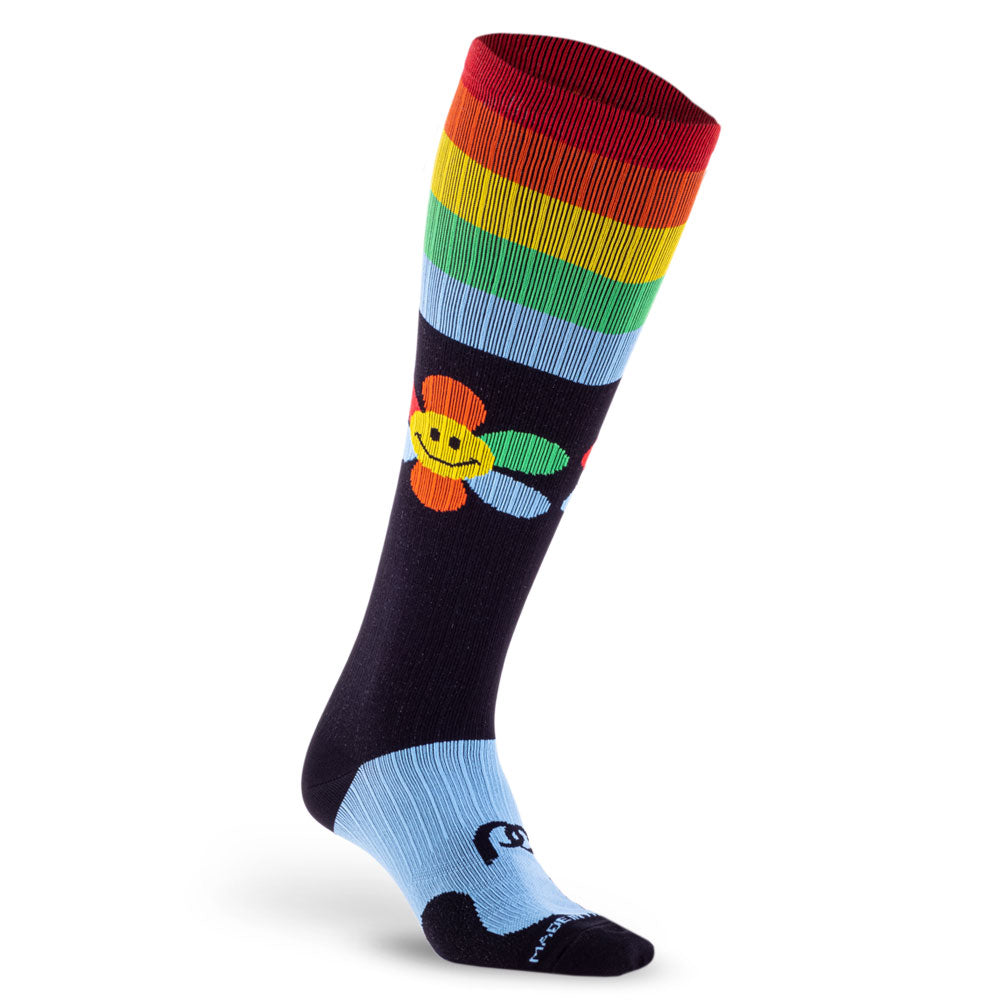 Marathon Running Shoes - Rainbow Smile Colorful Sneakers for Men & Women | Perfect for Jogging, Gym Workouts & Casual Wear