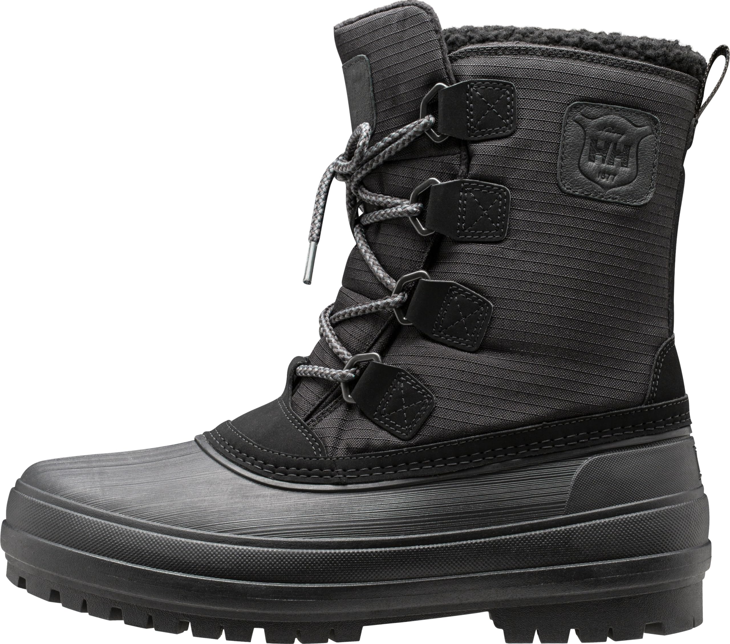 Helly-Hansen Men's Gamvik Waterproof Winter Boots with Removable Insulated Felt Sock & Faux Fur Lining - Warm Snow Boots for Hiking, Ice Fishing & Cold Weather Outdoor Activities (Multiple Colors)
