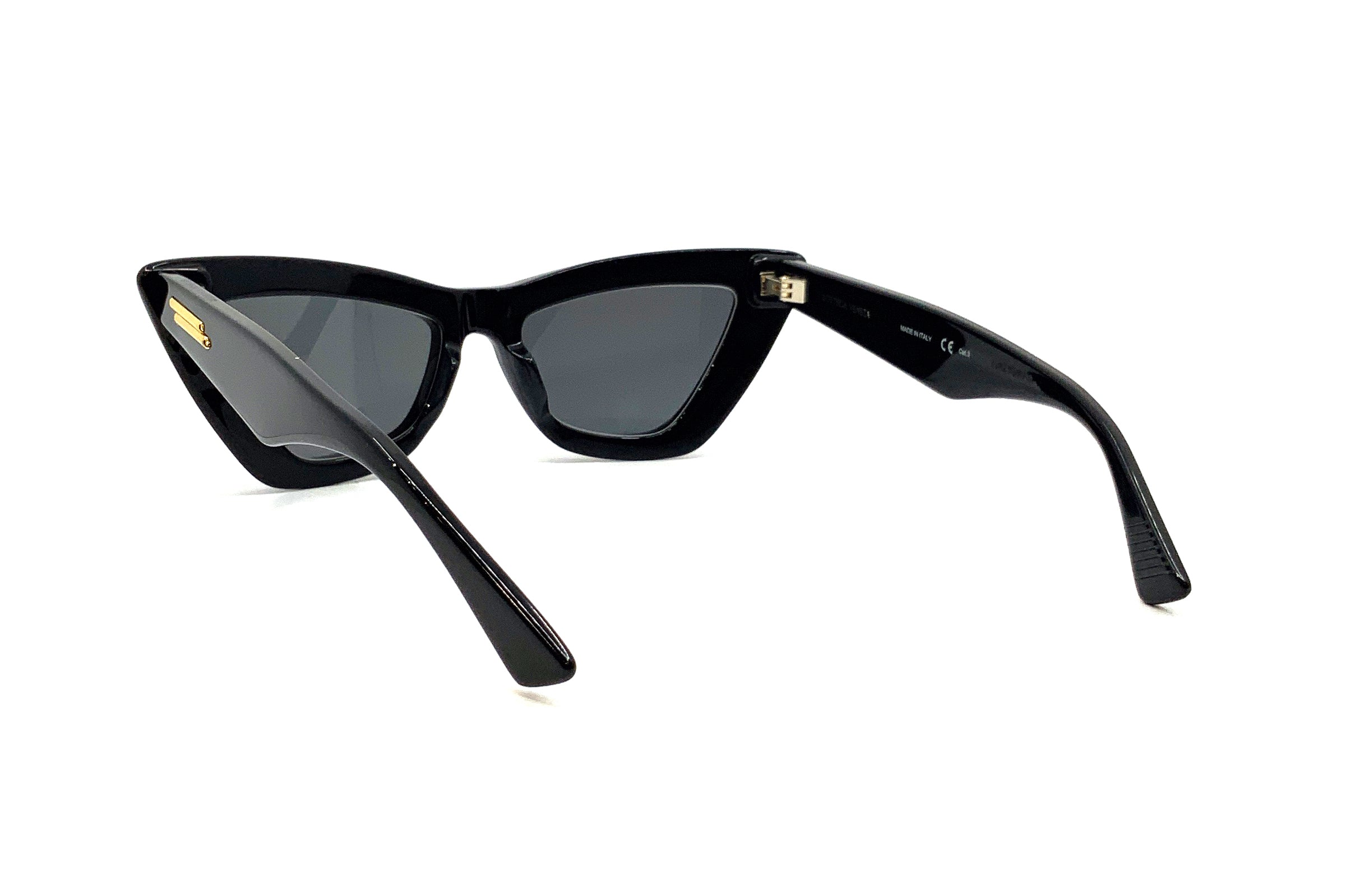 Bottega Veneta BV1101S Sunglasses (001) - Stylish UV Protection for Outdoor Activities & Fashion