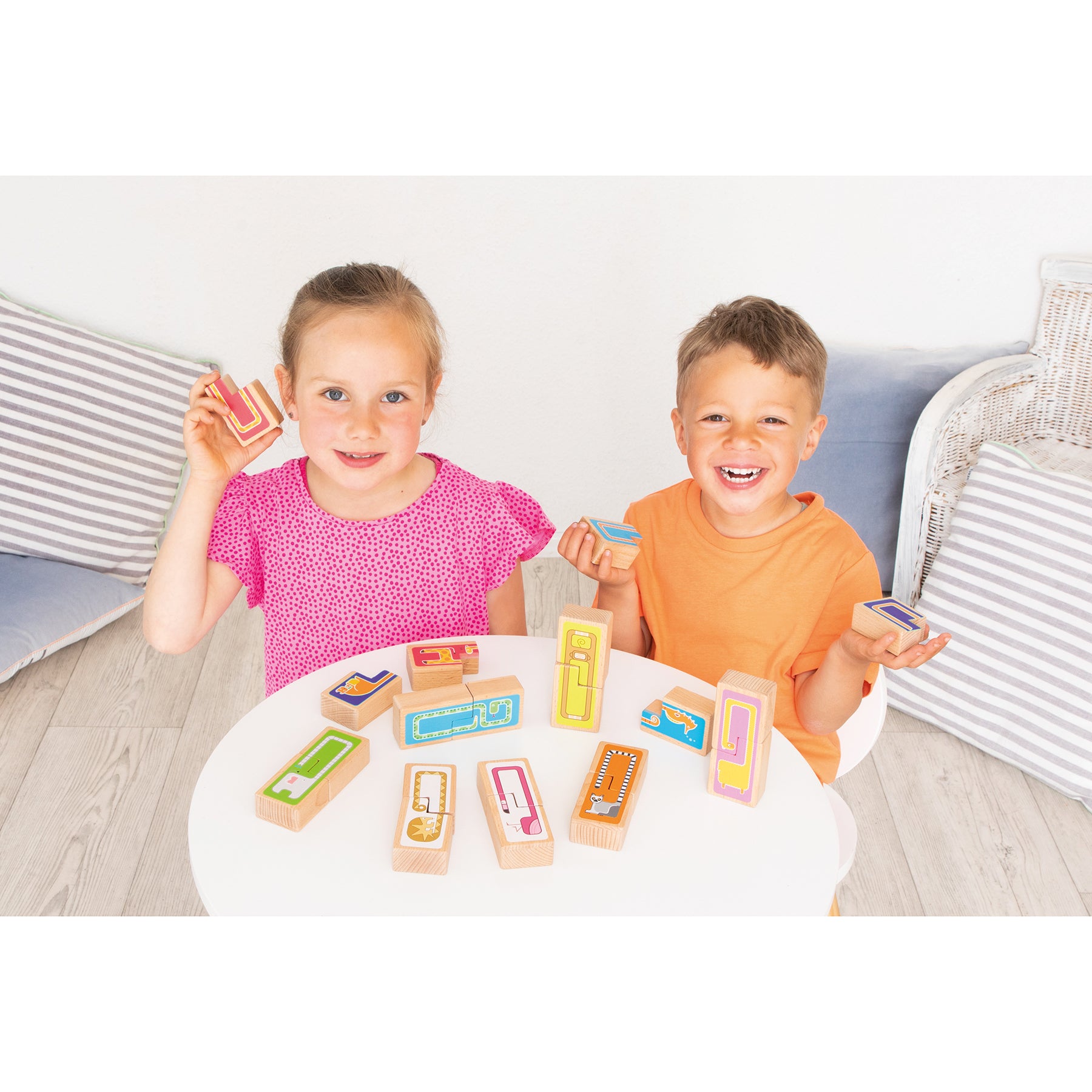 Beleduc Impuzzible Game - Eco-Friendly Wooden Memory Challenge Puzzle for Kids & Adults - Perfect for Family Game Nights & Educational Play