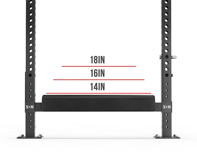 XM FITNESS Hip Thrust Bench for Glute Workouts - Perfect for Home Gym, Strength Training & Booty Building Exercises