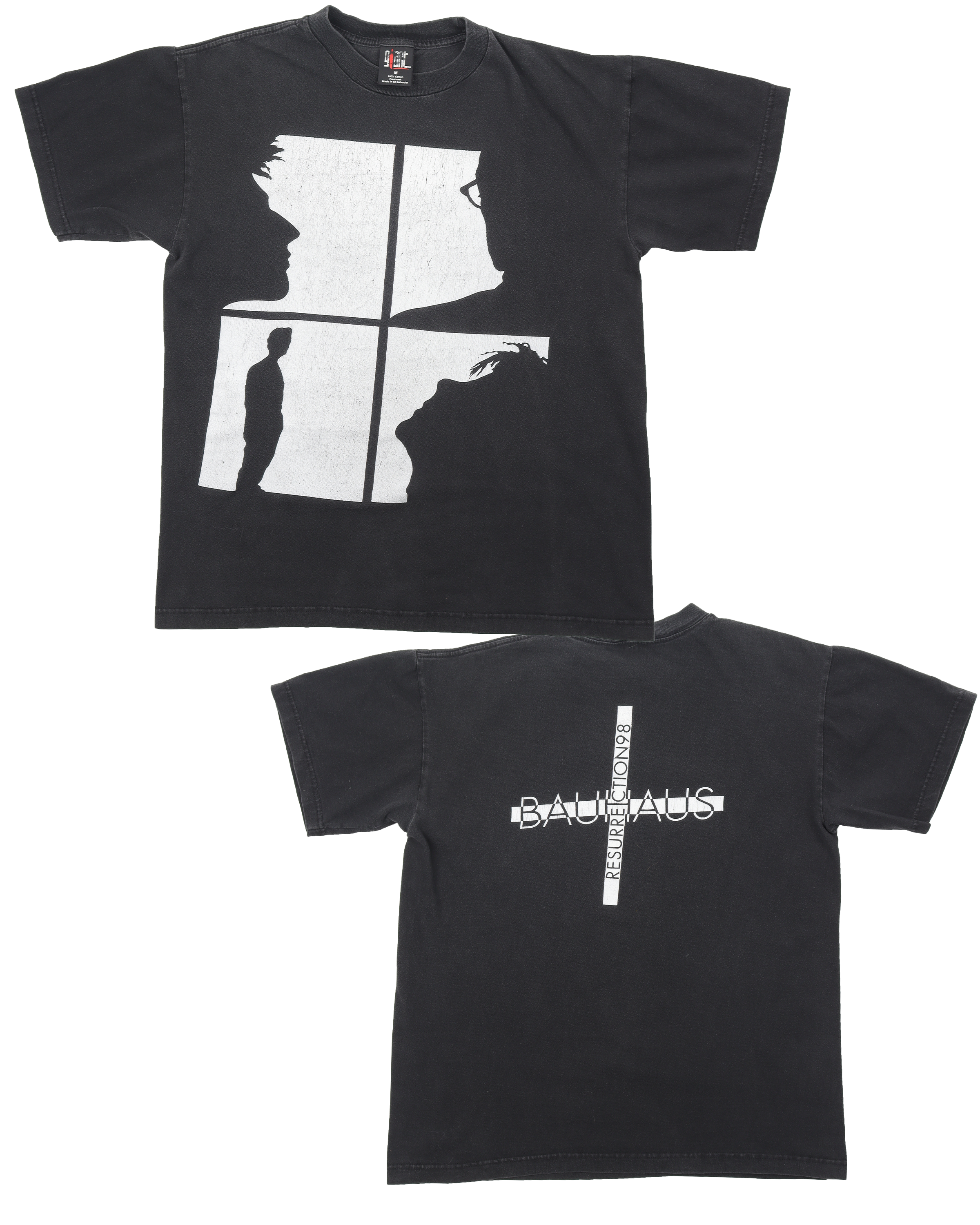 Vintage 1998 Bauhaus Graphic T-Shirt - Retro Band Tee for Men & Women - Soft Cotton Unisex Shirt for Concerts, Casual Wear & Retro Fashion