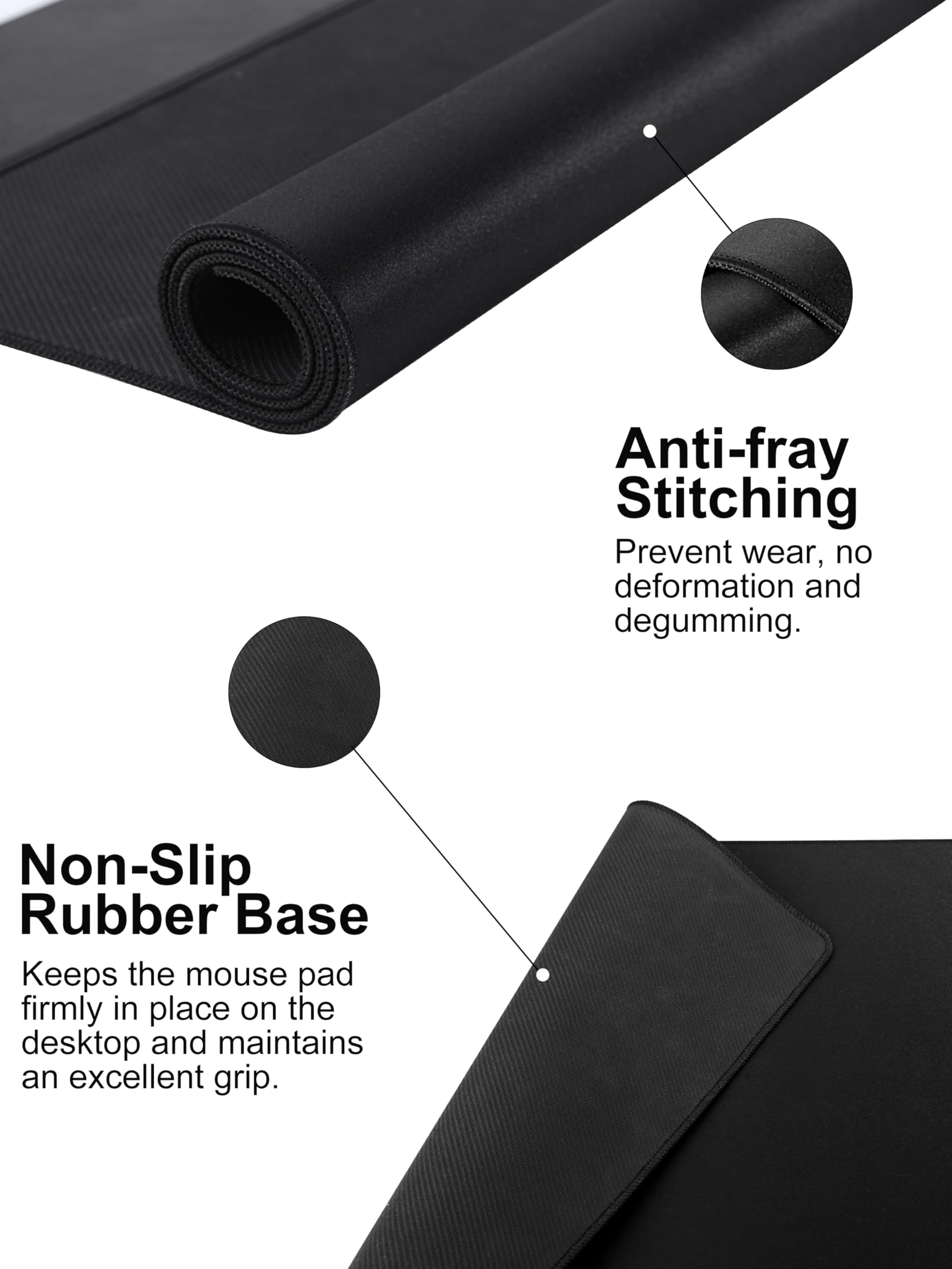 TopMade Wireless Charging Mouse Pad - XXL 31.5