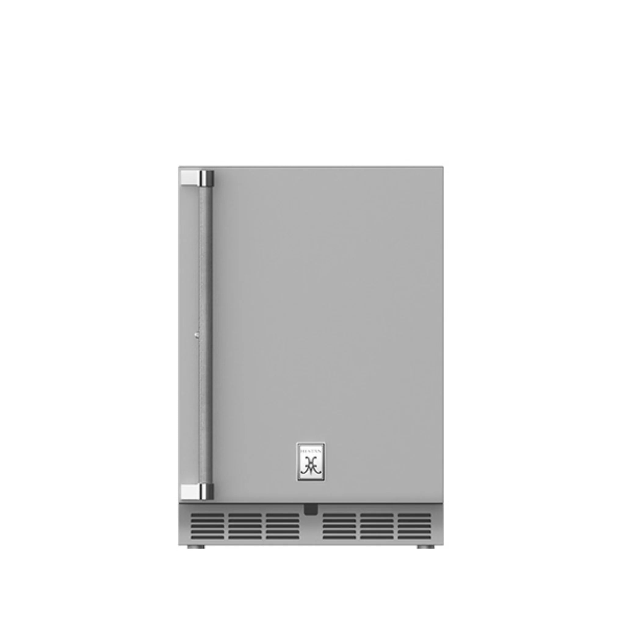 Hestan 24 Inch Outdoor Dual Zone Refrigerator with Solid Door, Wine Storage & Lock - GRWS24 | Perfect for Patio, Poolside & Backyard Entertaining