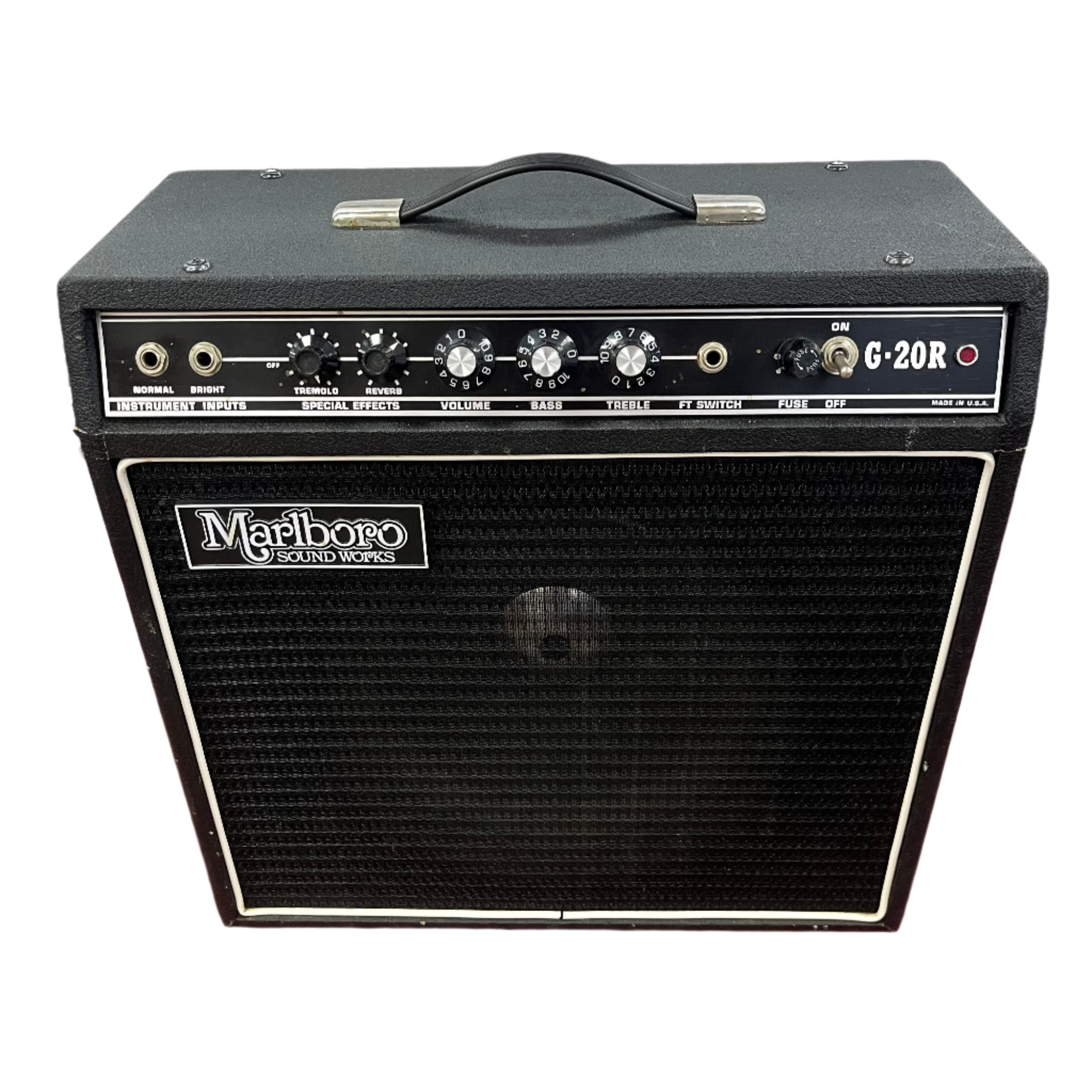 Marlboro Soundworks G20R 20W Electric Guitar Amplifier with Clean & Overdrive Channels - Perfect for Home Practice, Studio Recording & Live Performances