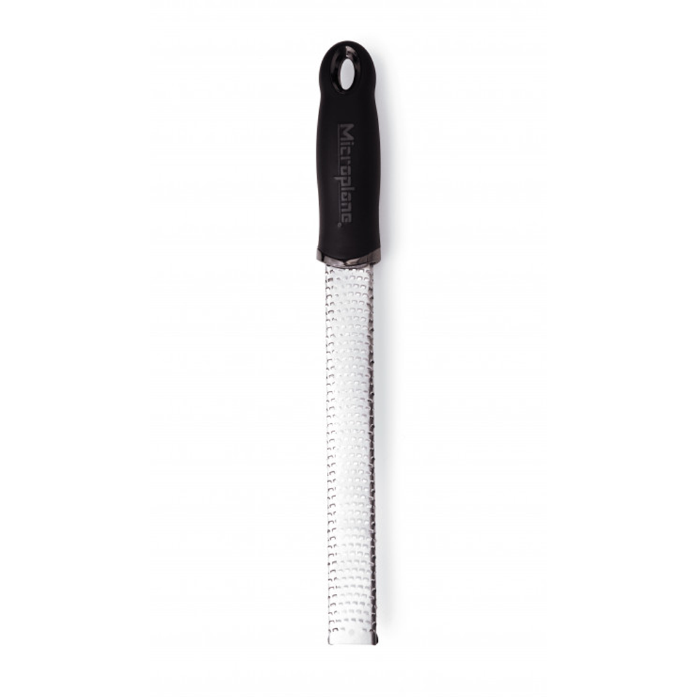 Premium Microplane Narrow Fine Grater 200mm - Stainless Steel Zester for Cheese, Chocolate & Citrus - Ideal for Baking, Cooking & Garnishing