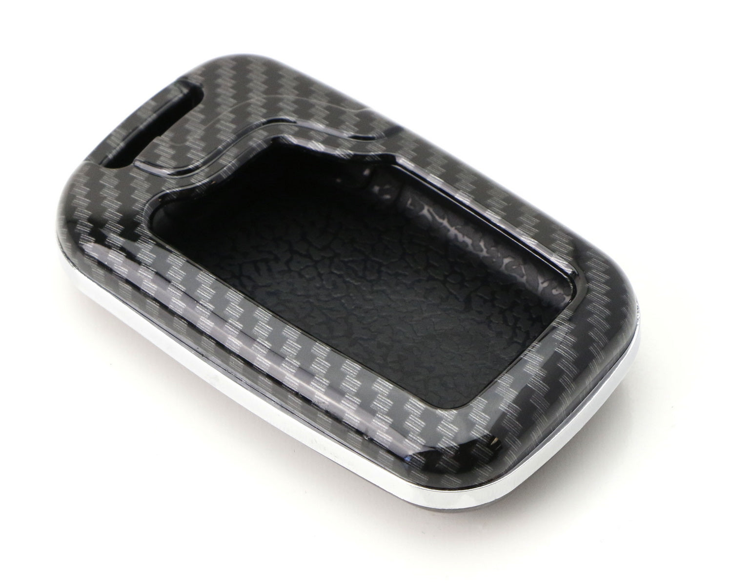 Premium Black Carbon Fiber Key Fob Cover Replacement for Lexus IS ES GS LS CT LX GX RX - Durable & Stylish Car Accessory for Everyday Use