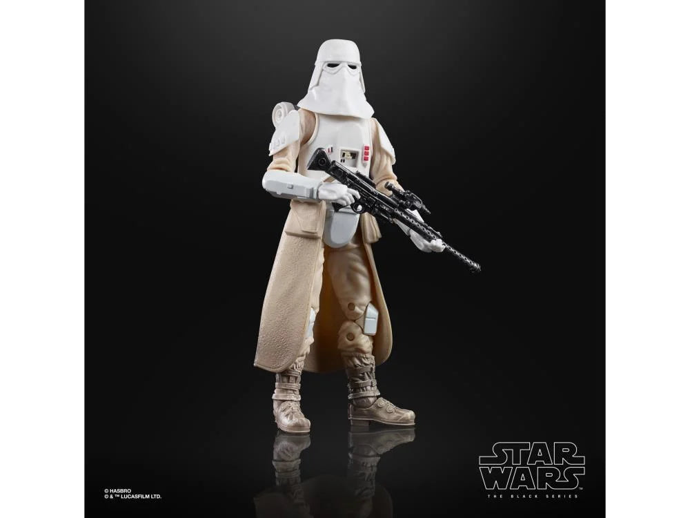 Star Wars 40th Anniversary The Black Series Snowtrooper Action Figure 6-Inch Collectible Toy - Perfect for Display, Gift Giving & Star Wars Fans Collection