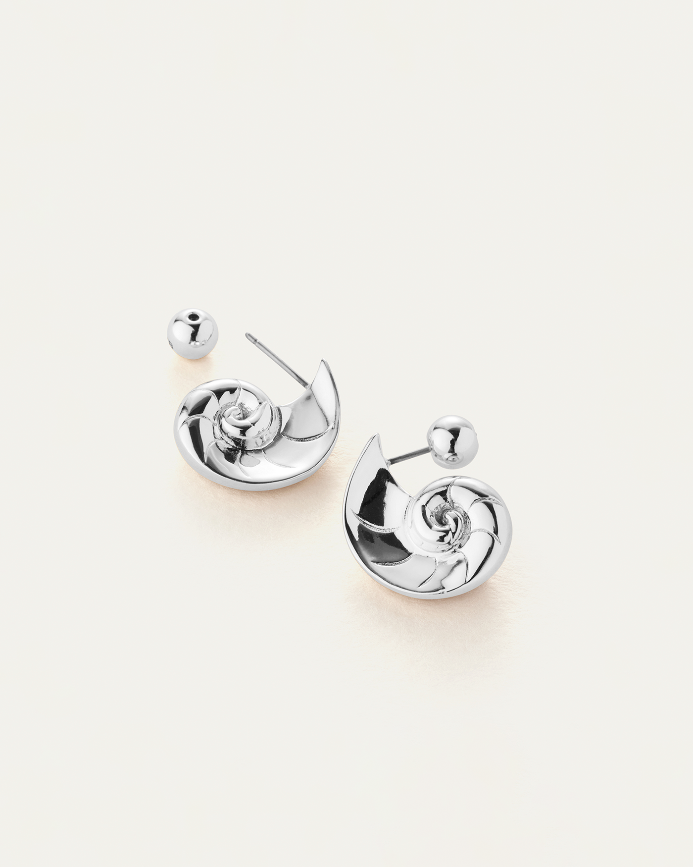 Dylan Silver Earrings for Women - Elegant Sterling Silver Hoop Earrings for Everyday Wear & Special Occasions