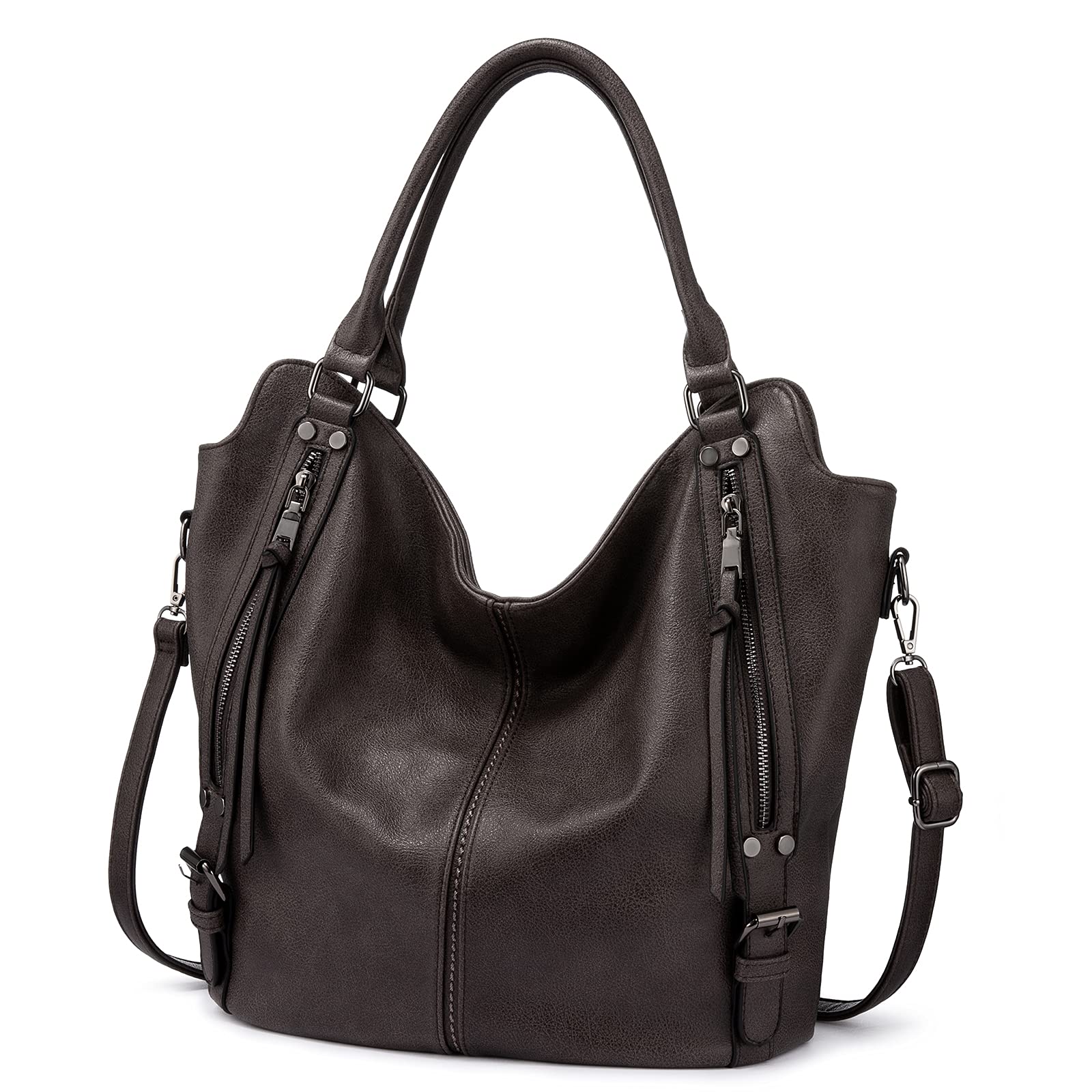 Stylish PU Leather Tote Bag for Women - Large Fashion Hobo Purse with Adjustable Shoulder Strap | Perfect for Work, Travel & Everyday Use