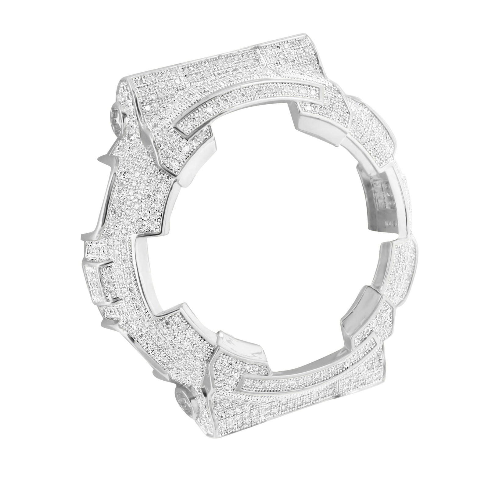 New White Tone Baby G-Shock Watch Bezel - Durable Replacement Part for Baby-G Watches | Perfect for Sports, Outdoor Activities & Everyday Wear