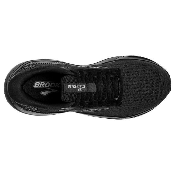 Brooks Men's Glycerin GTS 21 Running Shoes - Wide (2E) Width - Maximum Cushioning for Long Distance Running & Daily Training