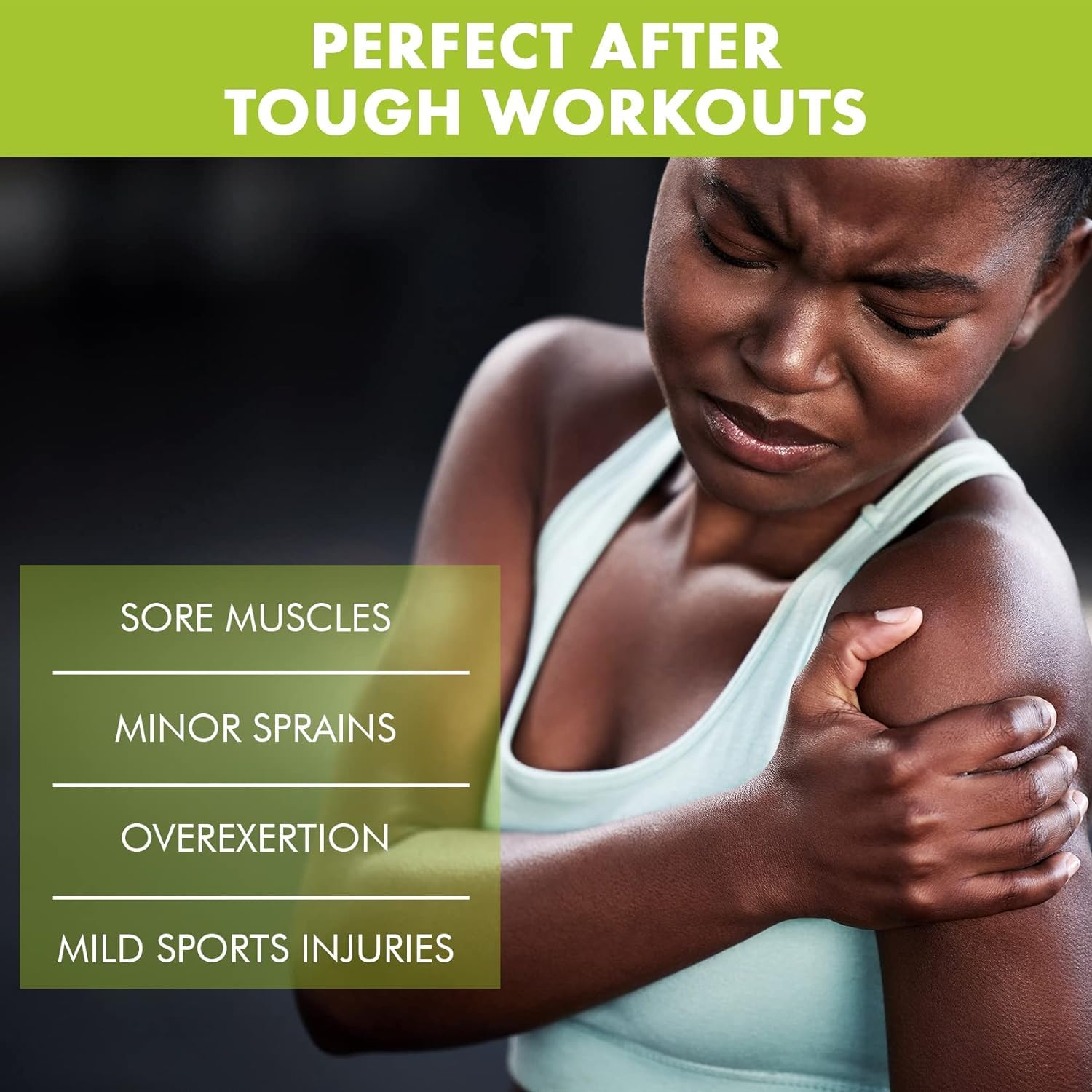 Premiere's All-Natural Pain Relief Spray with Menthol & Peppermint Oil - Herbal Blend for Joint Pain, Muscle Soreness, Sprains, Cramps & Sports Injuries - Fast-Acting Formula for Back, Neck & Shoulder Aches - Perfect for Post-Workout Recovery & Daily Pain Management (1 Pack)