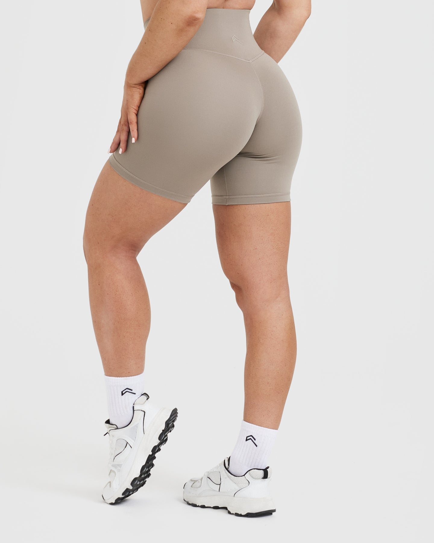 Timeless High Waisted Shorts for Women - Comfortable Minky Fabric - Perfect for Summer, Yoga, and Casual Wear | Size 6 | Medium (M)