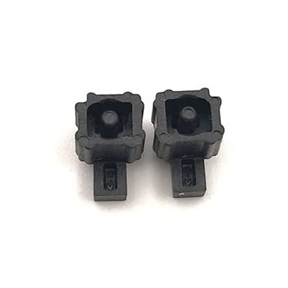 10pcs Metal Left Right Slider Buckle Lock Latch Bracket for Nintendo Switch Joy-Con Loose Repair Tool Parts - NS JoyCon Controller Replacement (Plastic Original) - Fix Loose Joy-Con for Better Gaming Experience