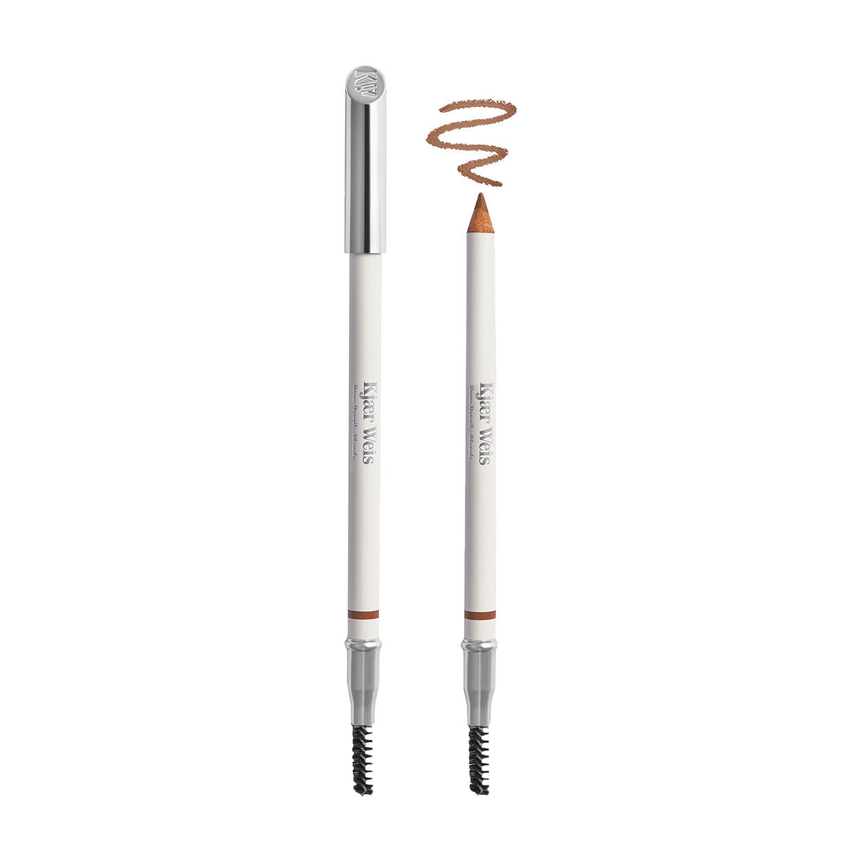 Kjaer Weis Brow Pencil - Natural & Long-Lasting Eyebrow Pencil for Defined Brows | Vegan & Cruelty-Free | Perfect for Everyday Makeup & Professional Use