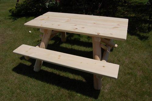 Premium Outdoor Picnic Table - Waterproof & Weather-Resistant for Backyard, Garden, Camping & Patio - Heavy Duty Wooden Picnic Bench for Family Gatherings & Outdoor Dining