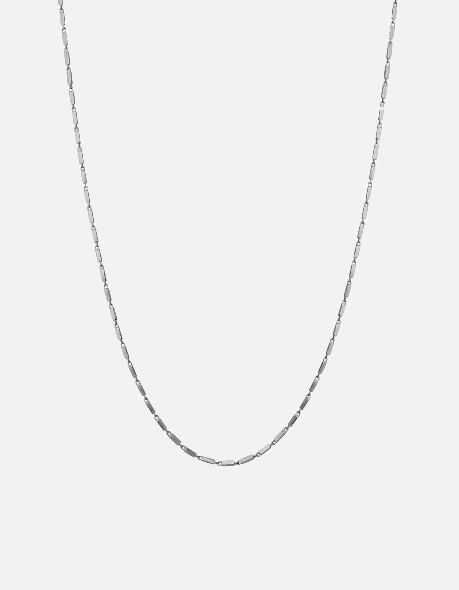 Wes Chain Necklace - Sterling Silver Jewelry for Women | Elegant Layering Necklace for Everyday Wear & Special Occasions
