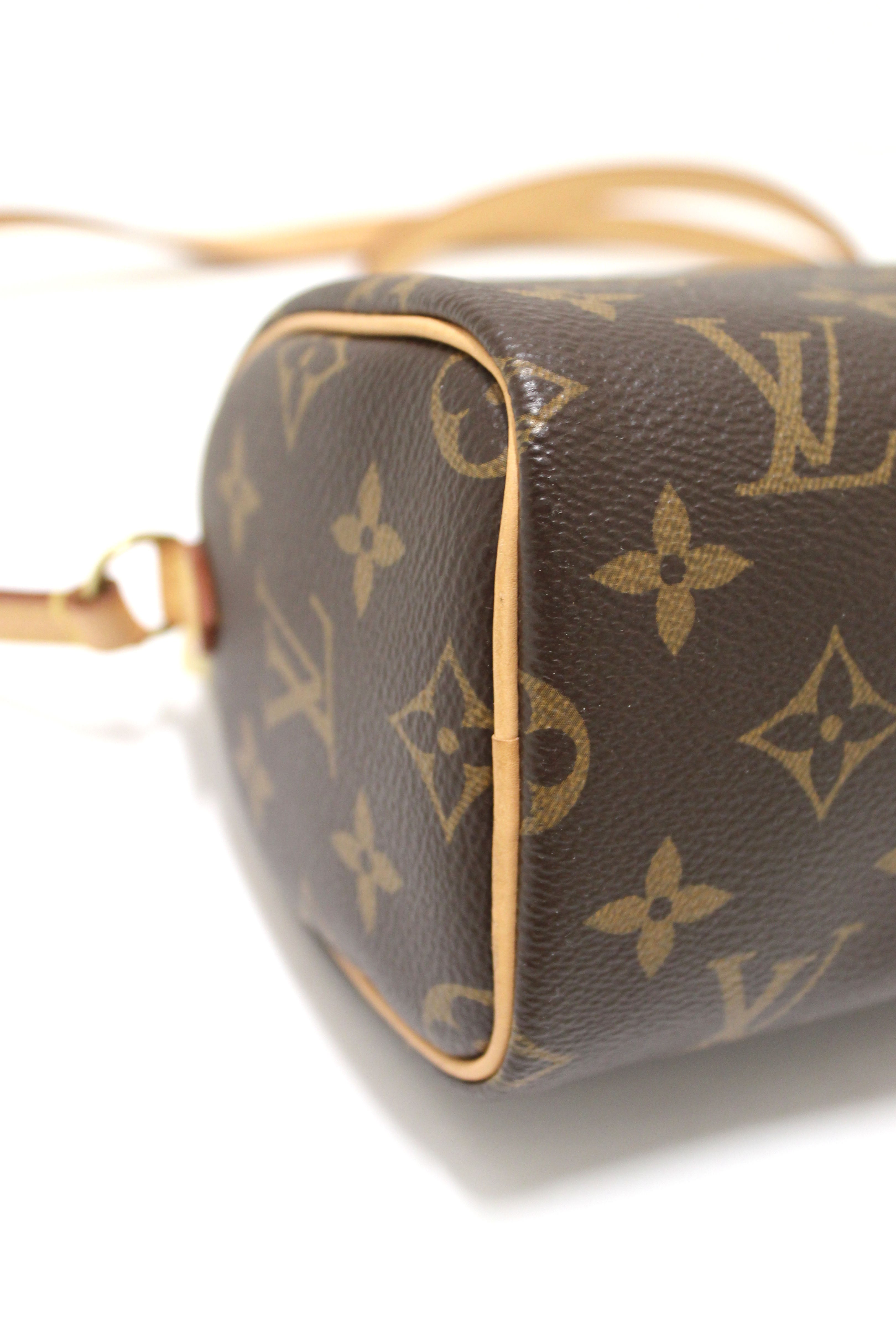 Authentic Louis Vuitton Monogram Nano Speedy Crossbody Bag - Luxury Designer Handbag for Women, Perfect for Everyday Use, Travel & Special Occasions