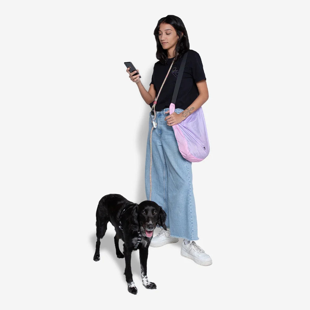 Zee.Dog Hands-Free Dog Leash with Gravity Control - Adjustable Waist Belt for Running, Hiking & Walking Your Pet